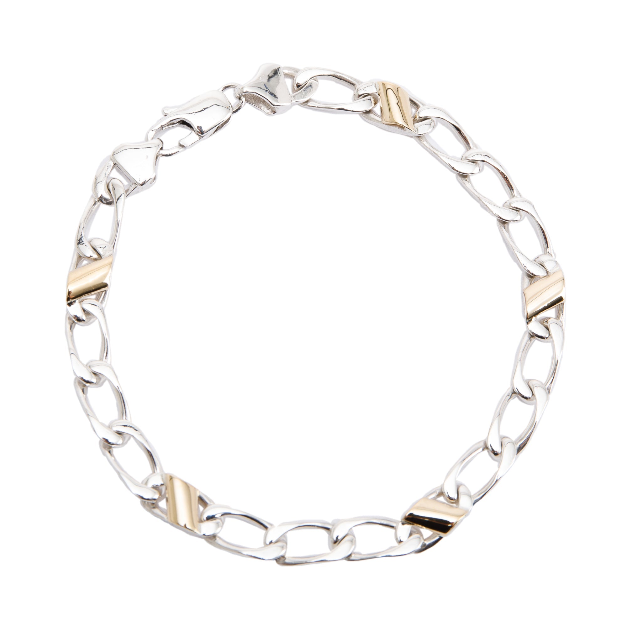 Tiffany & Co. Two-Tone Curb Link Bracelet