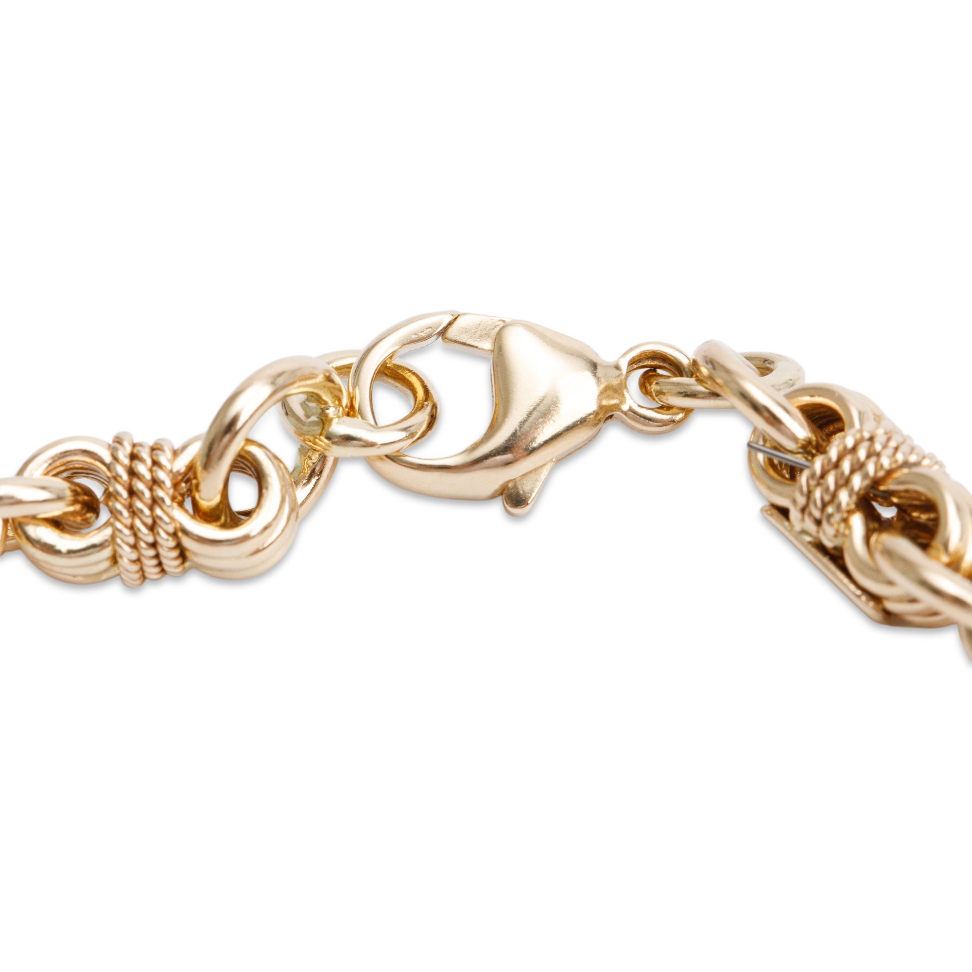 Tiffany & Co. Vintage 14k Yellow Gold Rope Chain Necklace w/ Box