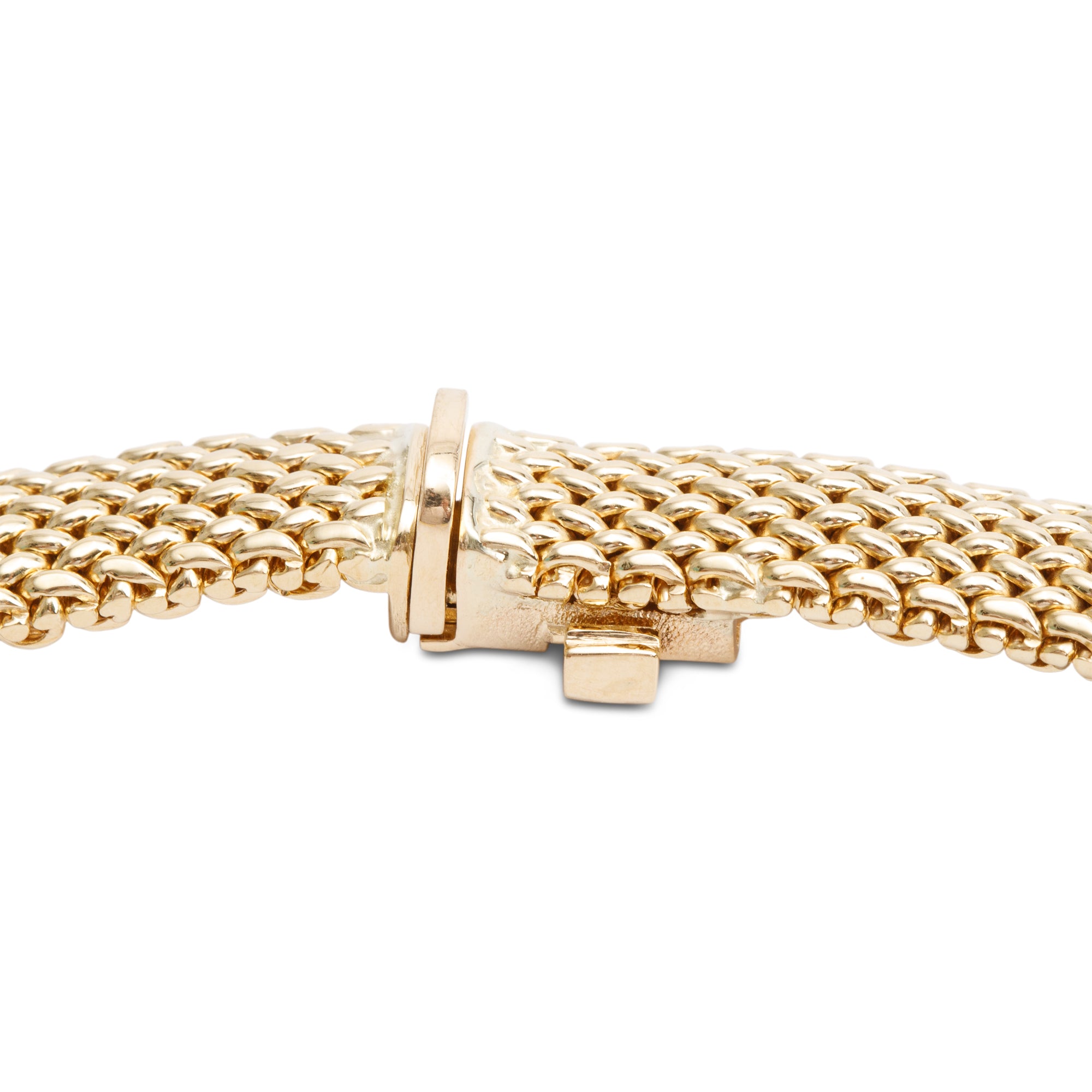Tiffany & Co. Vintage 18k Yellow Gold Collar Necklace w/ Box