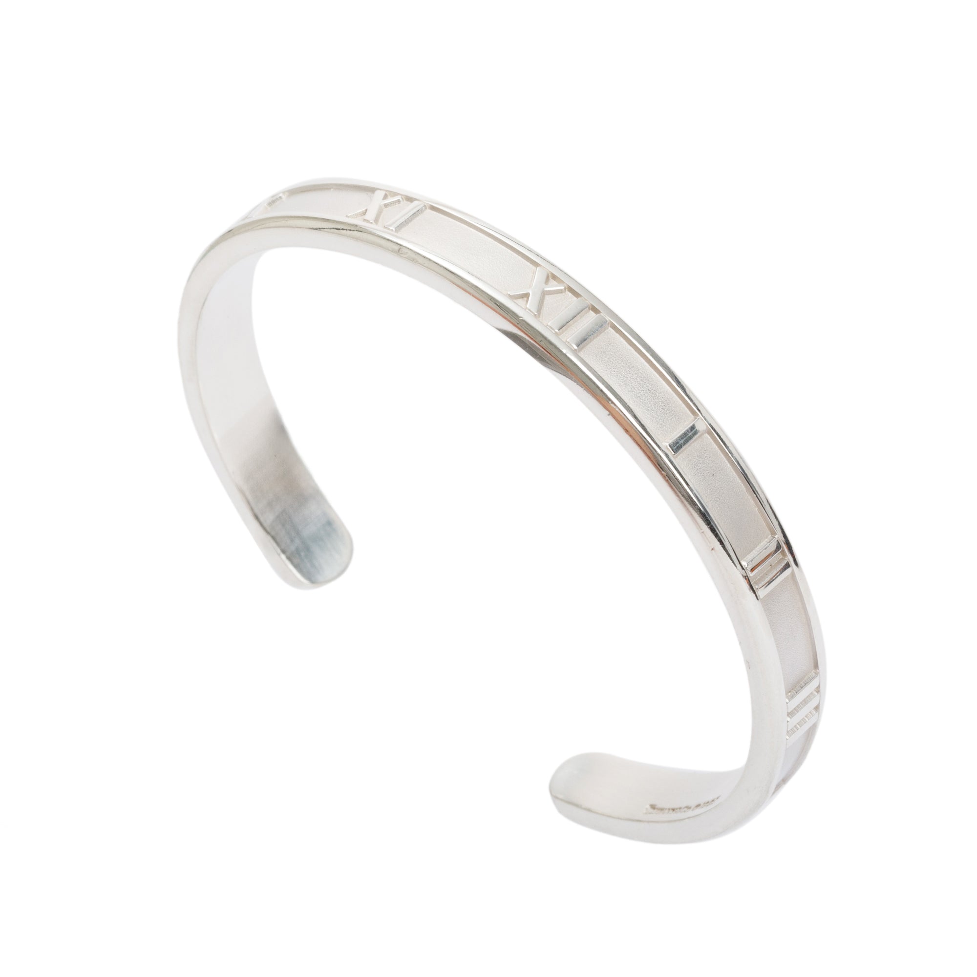 Tiffany & Co. Vintage Sterling Silver Atlas Narrow Cuff