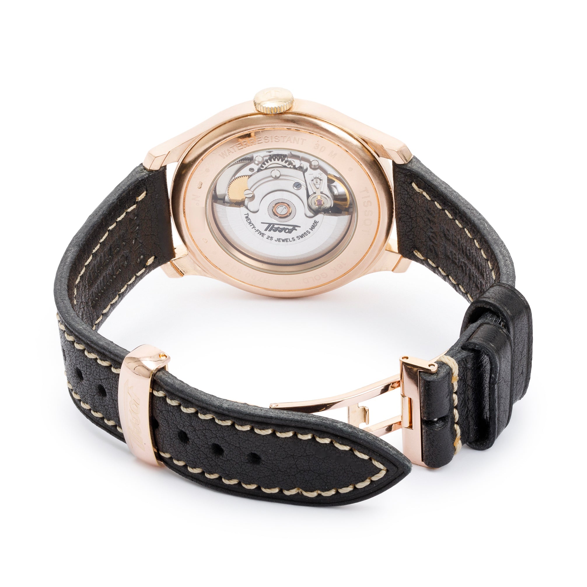 Tissot 18k Rose Gold Chronometer 40 MM Automatic Watch