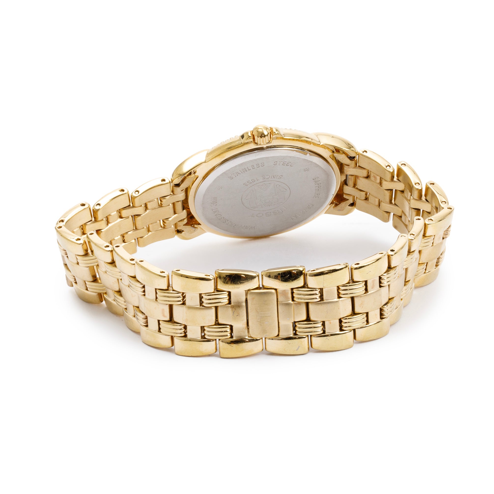 Tissot Gold Plated Stainless Steel Ballade 36 MM Watch