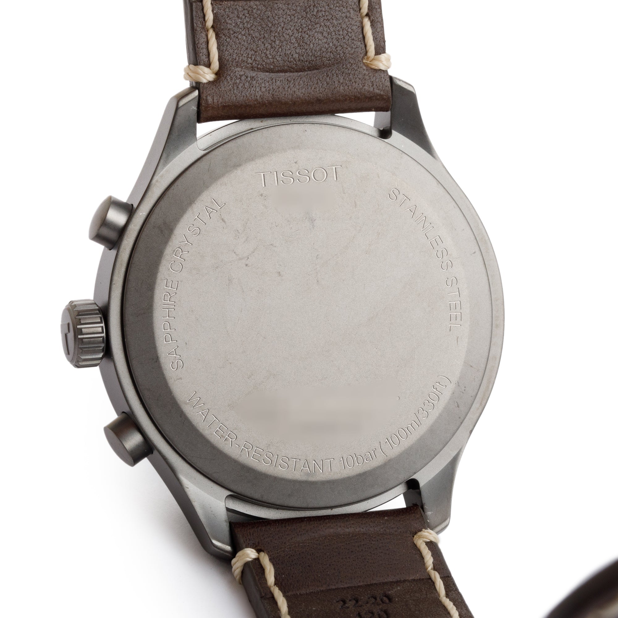 Tissot Grey PVD Stainless Steel Chrono XL 45 MM Watch w/ Box & Papers