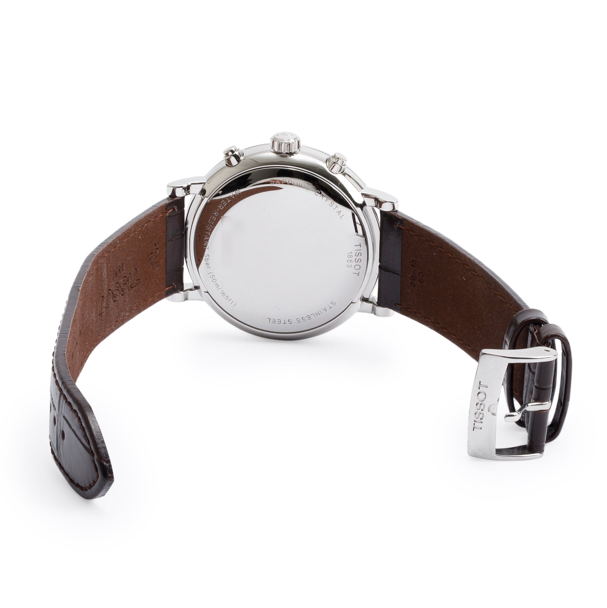 Tissot Stainless Steel Carson Premium Chronograph 41 MM Watch