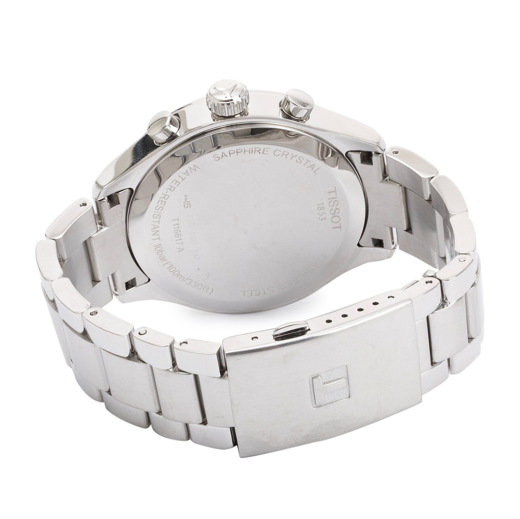 Tissot Stainless Steel Chrono XL 45 MM Quartz Watch