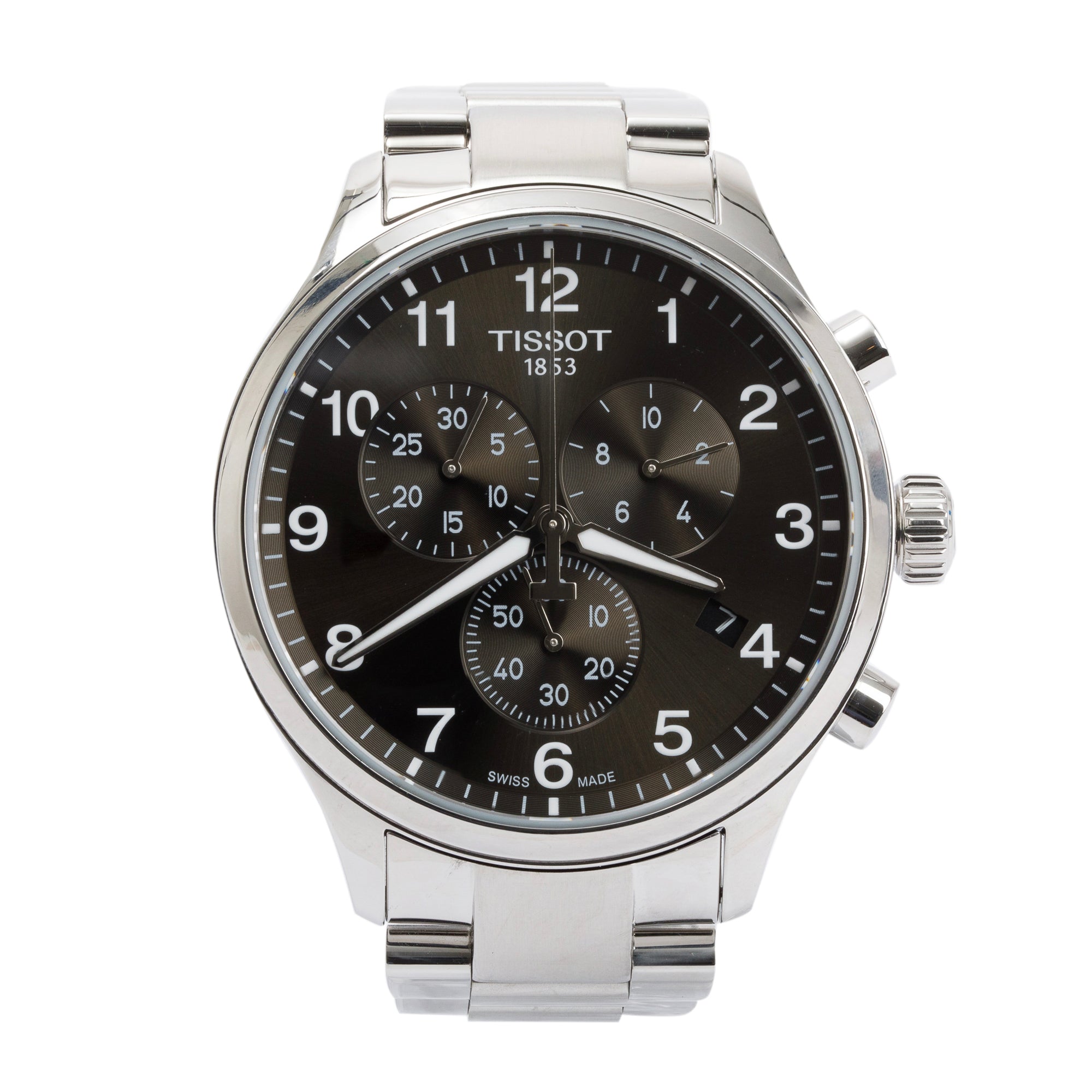 Tissot Stainless Steel Chrono XL 45 MM Quartz Watch