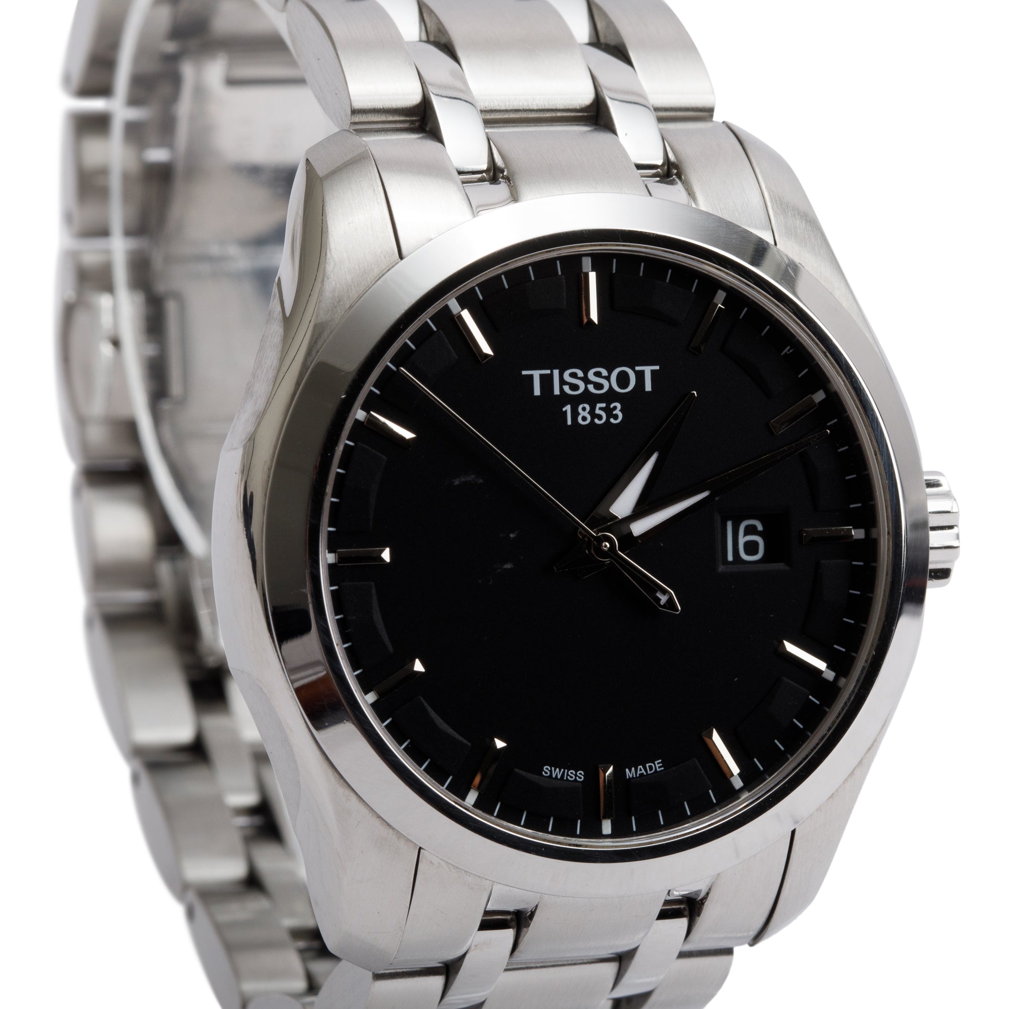 Tissot Stainless Steel Couturier 41 MM Watch
