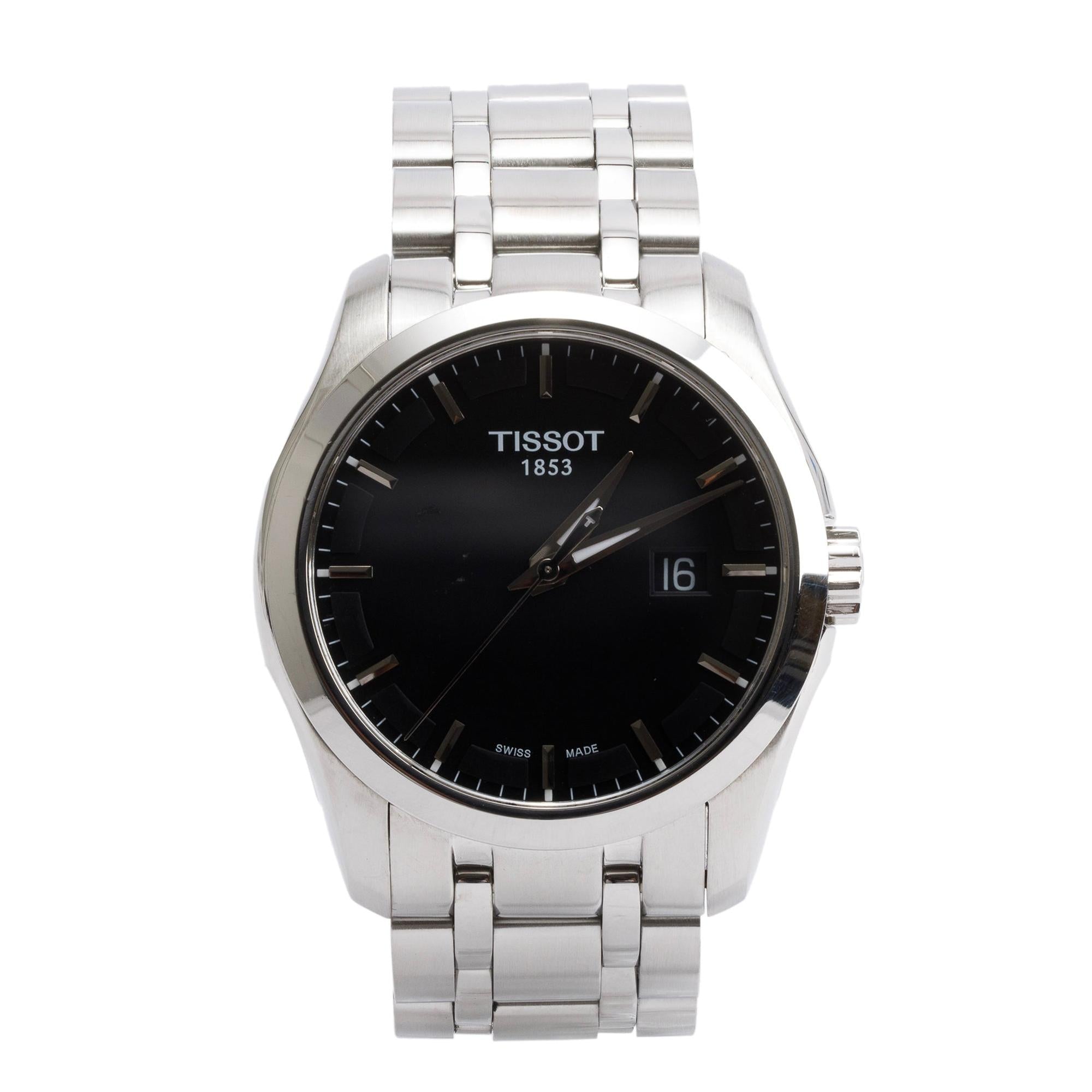 Tissot Stainless Steel Couturier 41 MM Watch