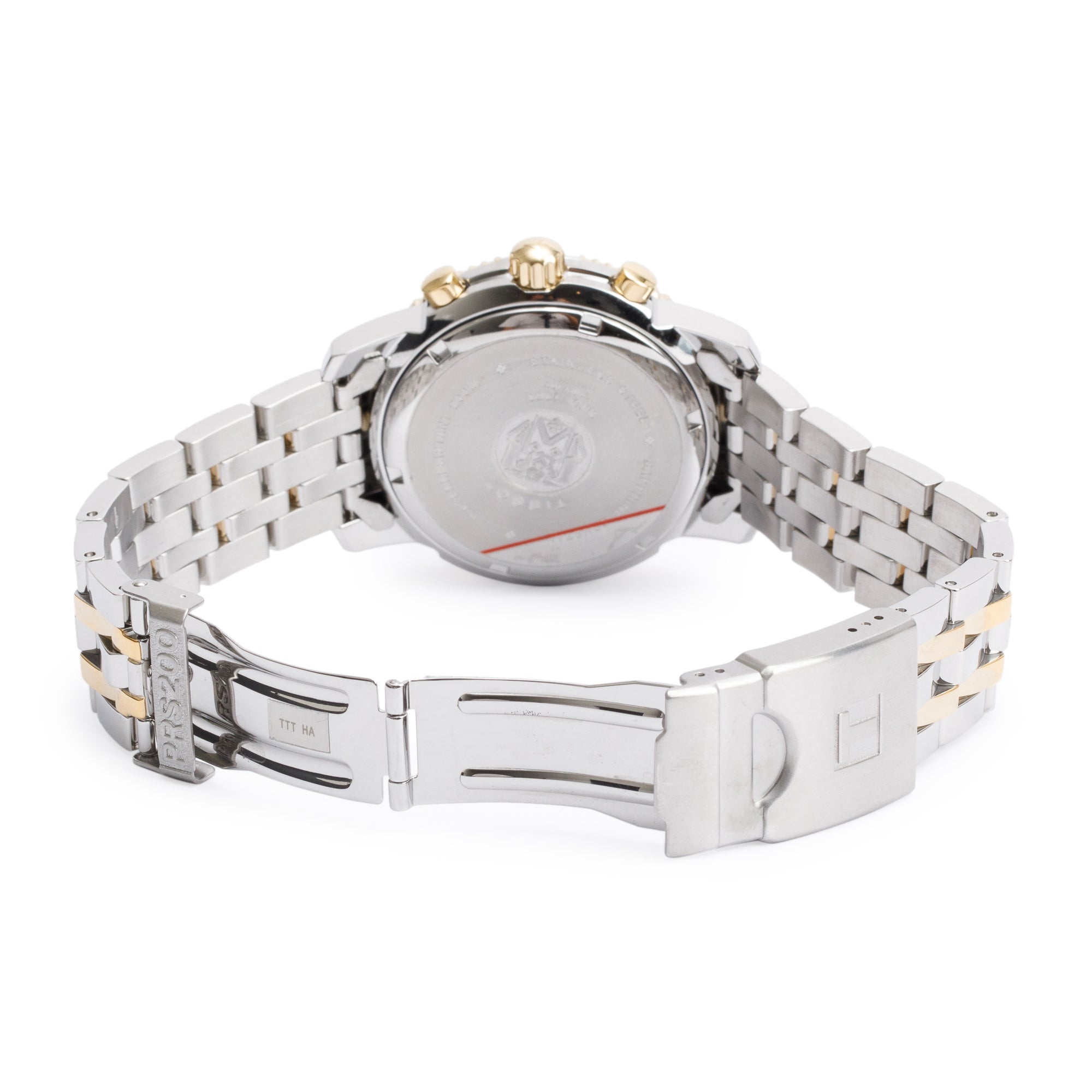 Tissot Stainless Steel & Gold Plated T-Sport PRS 200 Chronograph 40 MM Quartz Watch