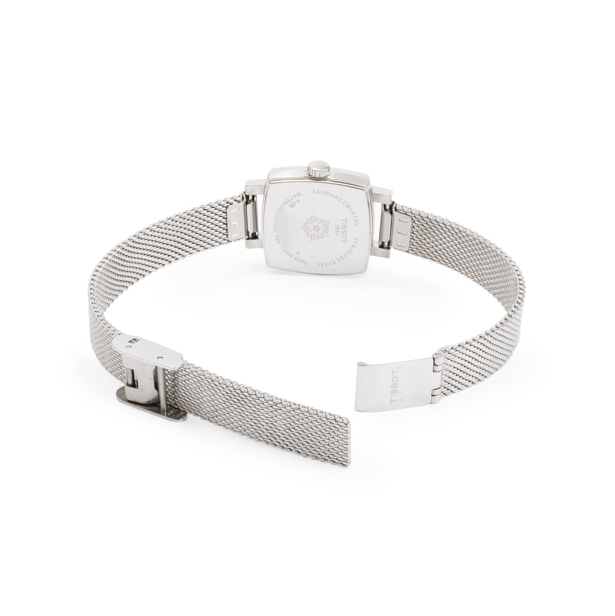 Tissot Stainless Steel Lovely Square 20 MM Watch