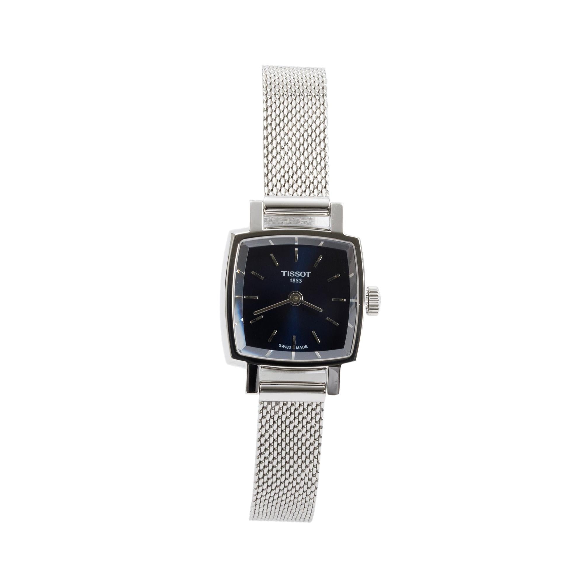 Tissot Stainless Steel Lovely Square 20 MM Watch