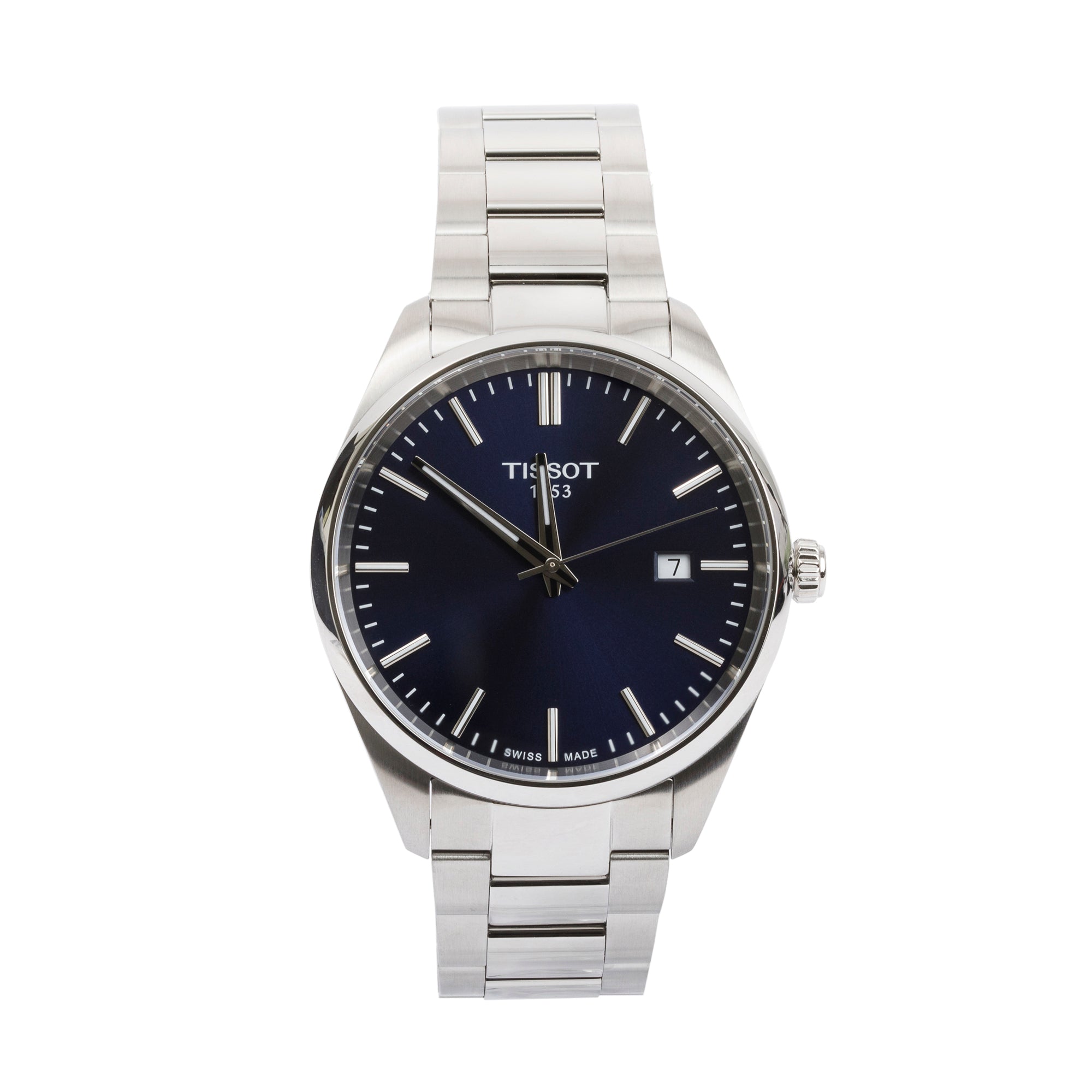 Tissot Stainless Steel PR 100 40 MM Quartz Watch w/ Box & Papers