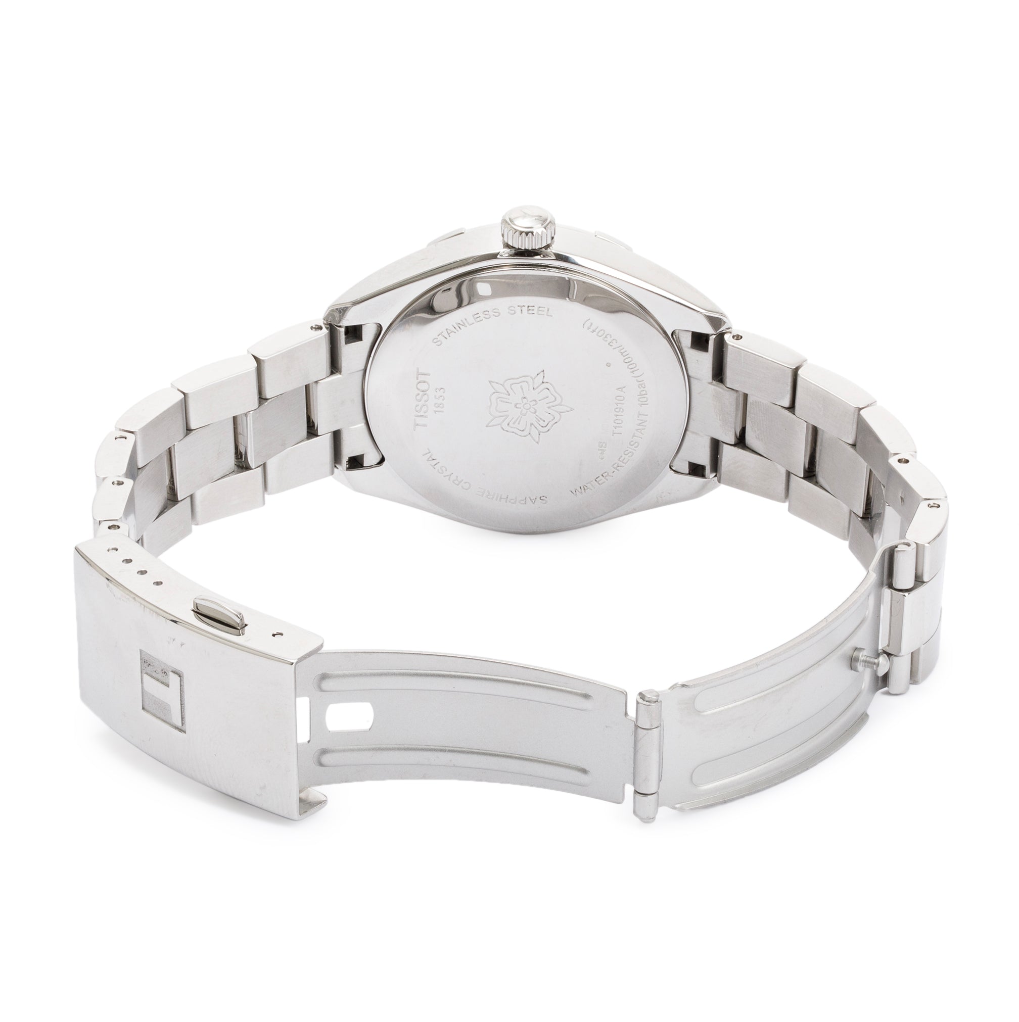 Tissot Stainless Steel PR 100 Sport Chic 36 MM Quartz Watch w/ Box