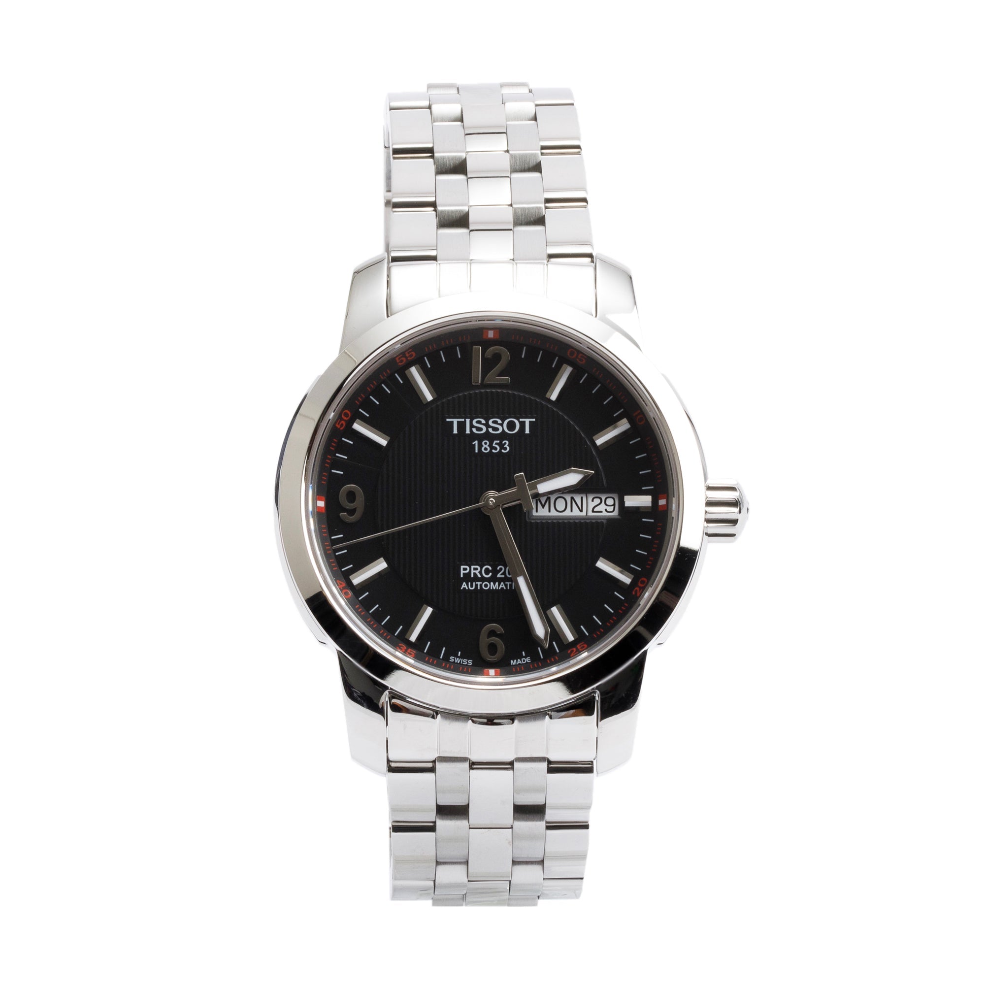 Tissot Stainless Steel PRC 200 42 MM Automatic Watch w/ Box