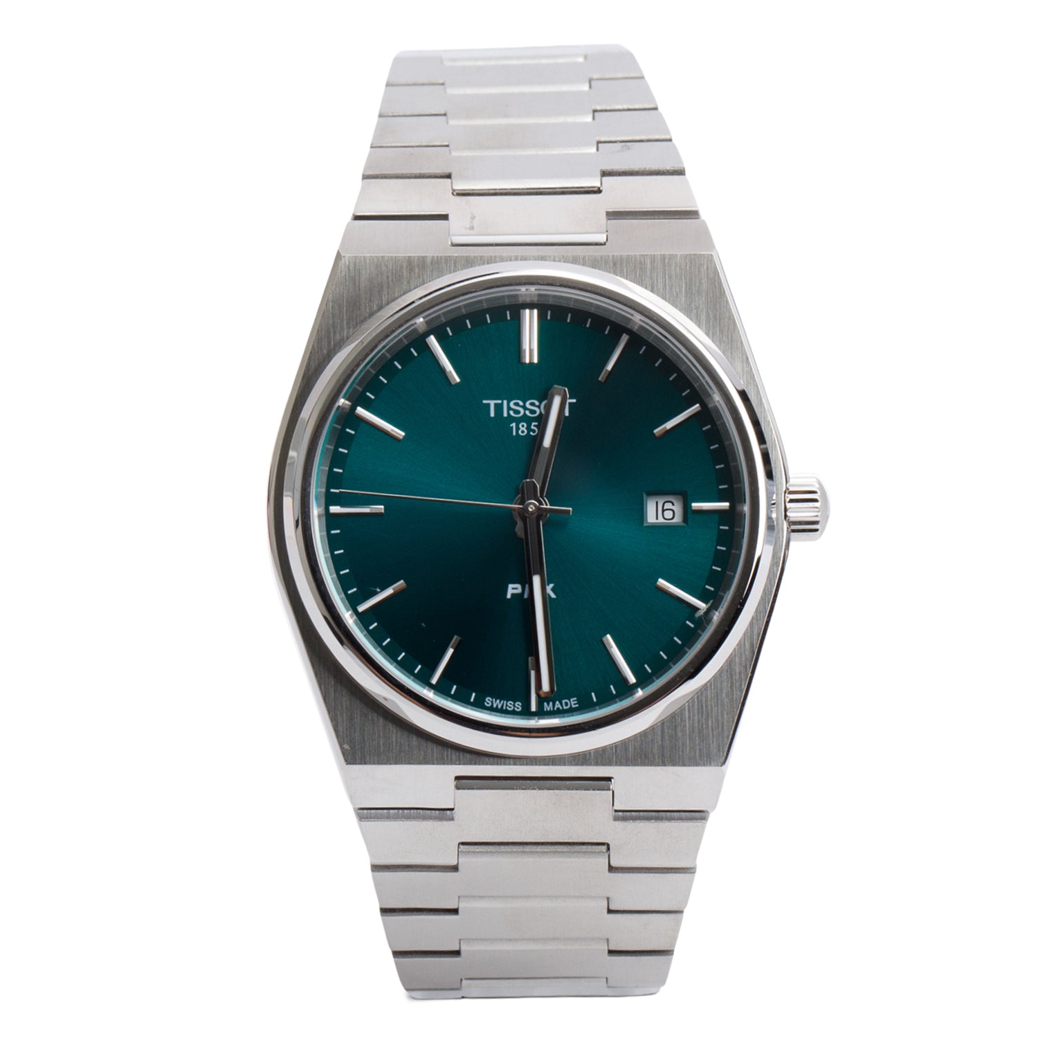 Tissot Stainless Steel PRX 40 MM Quartz Watch Green Dial w/ Box