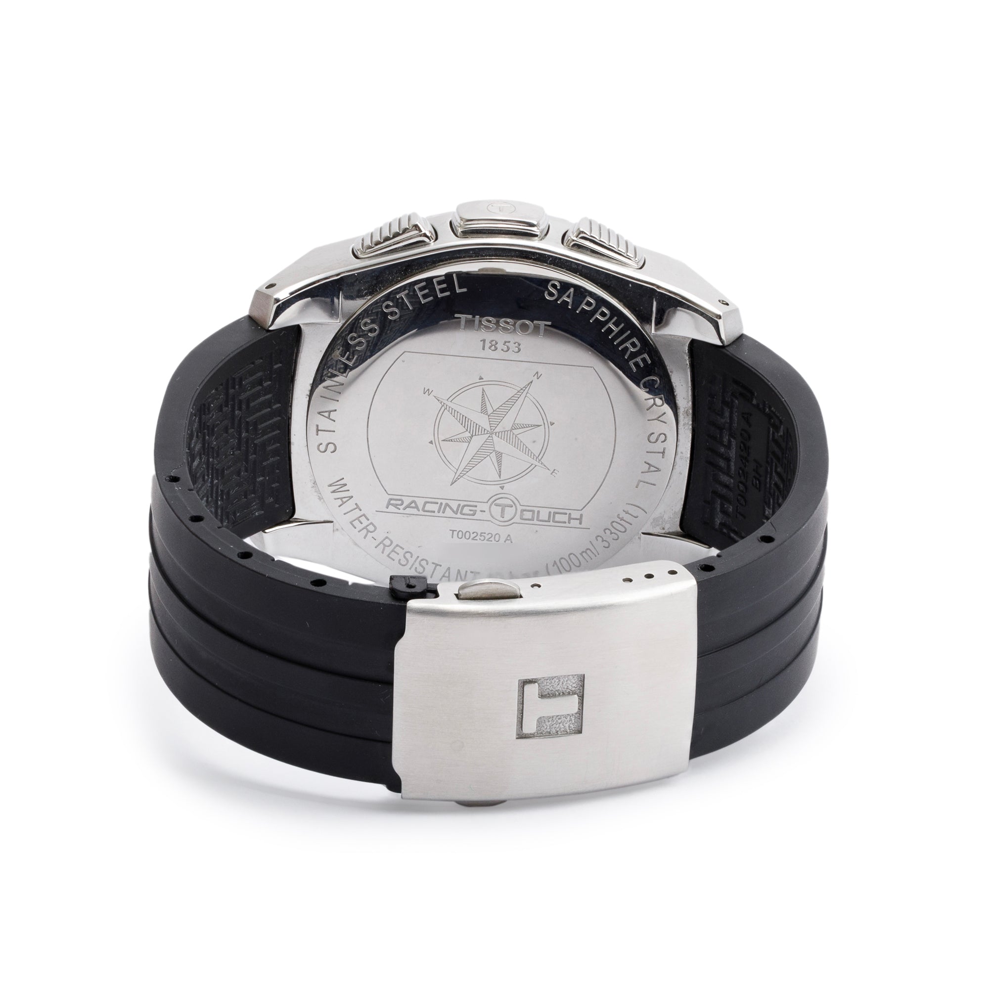 Tissot Stainless Steel Racing T-Touch 43 MM Watch w/ Box