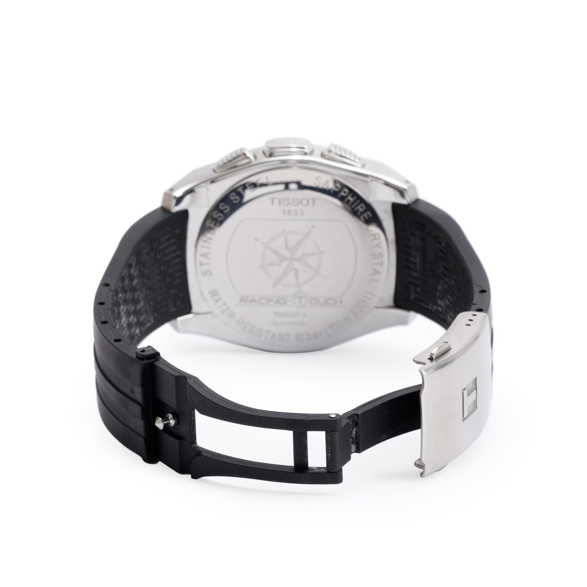 Tissot Stainless Steel Racing T-Touch 43 MM Watch w/ Box