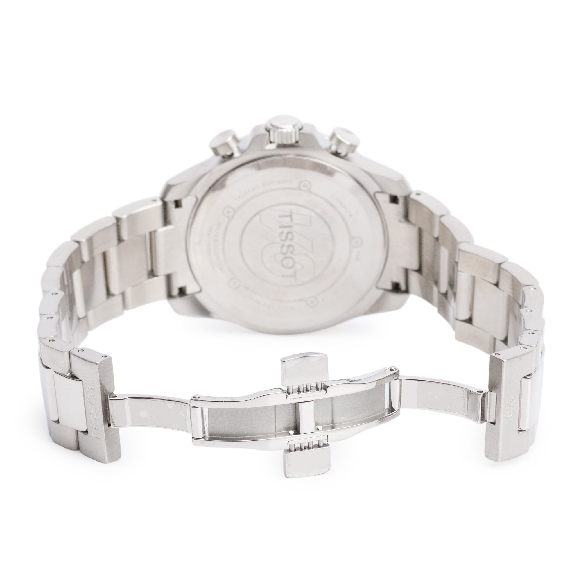 Tissot Stainless Steel T-Sport 42.5 MM Chronograph V8 Quartz Watch w/ Box