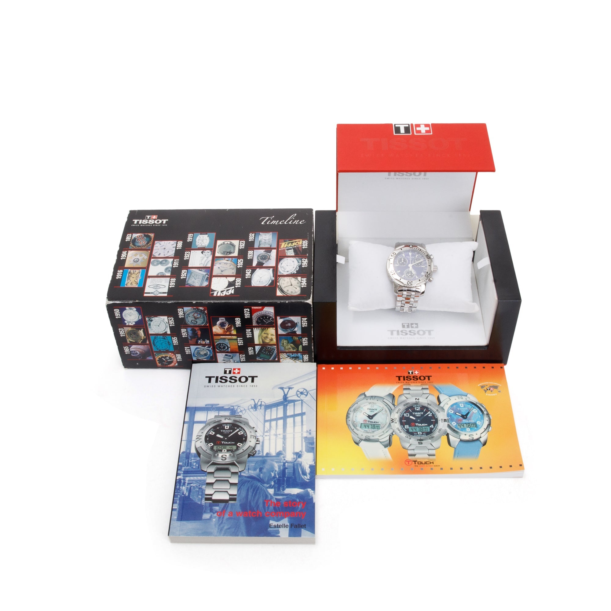 Tissot Stainless Steel T-Sport PRS 200 Chronograph 40 MM Quartz Watch w/ Box