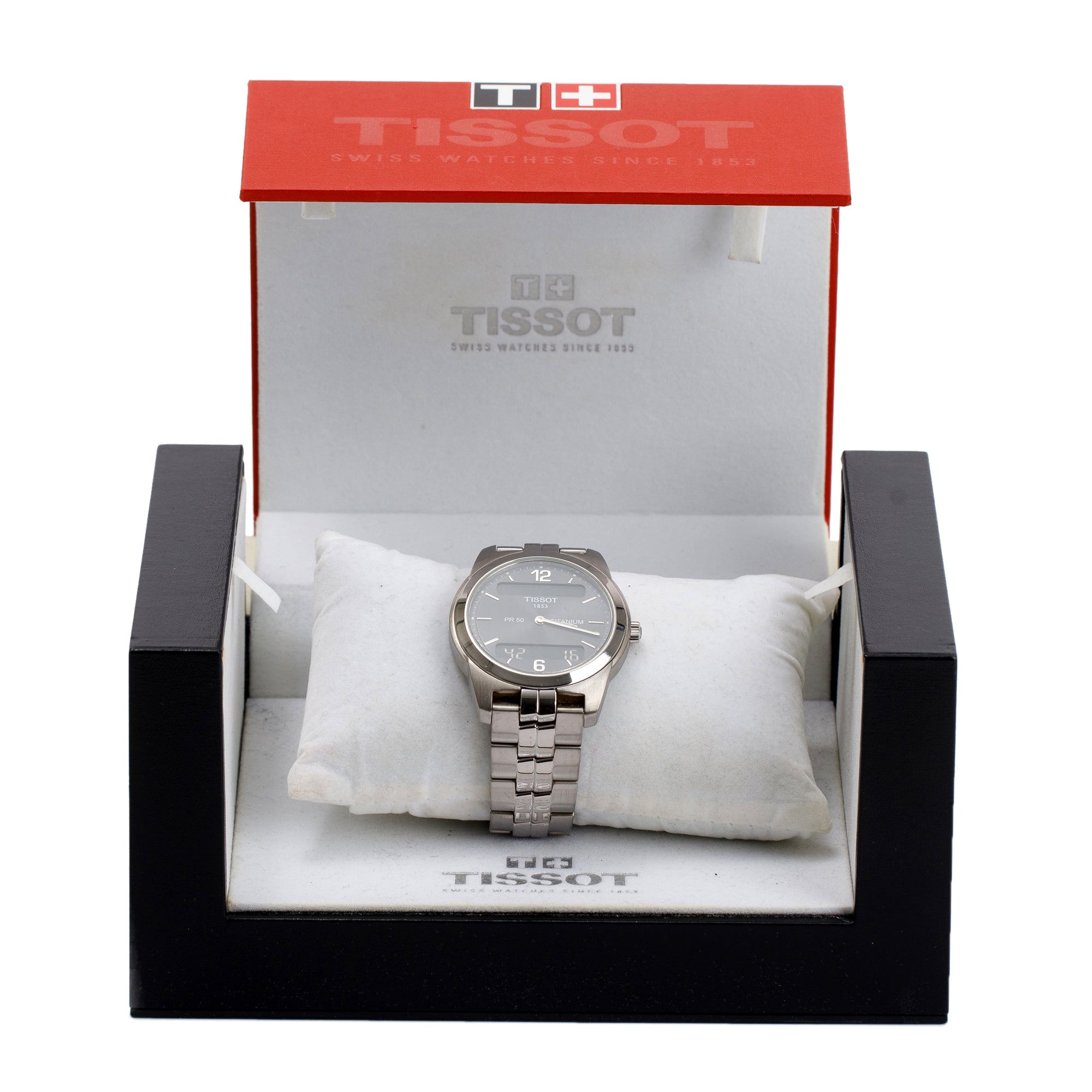 Tissot Titanium PR-50 38MM Quartz Watch w/ Box