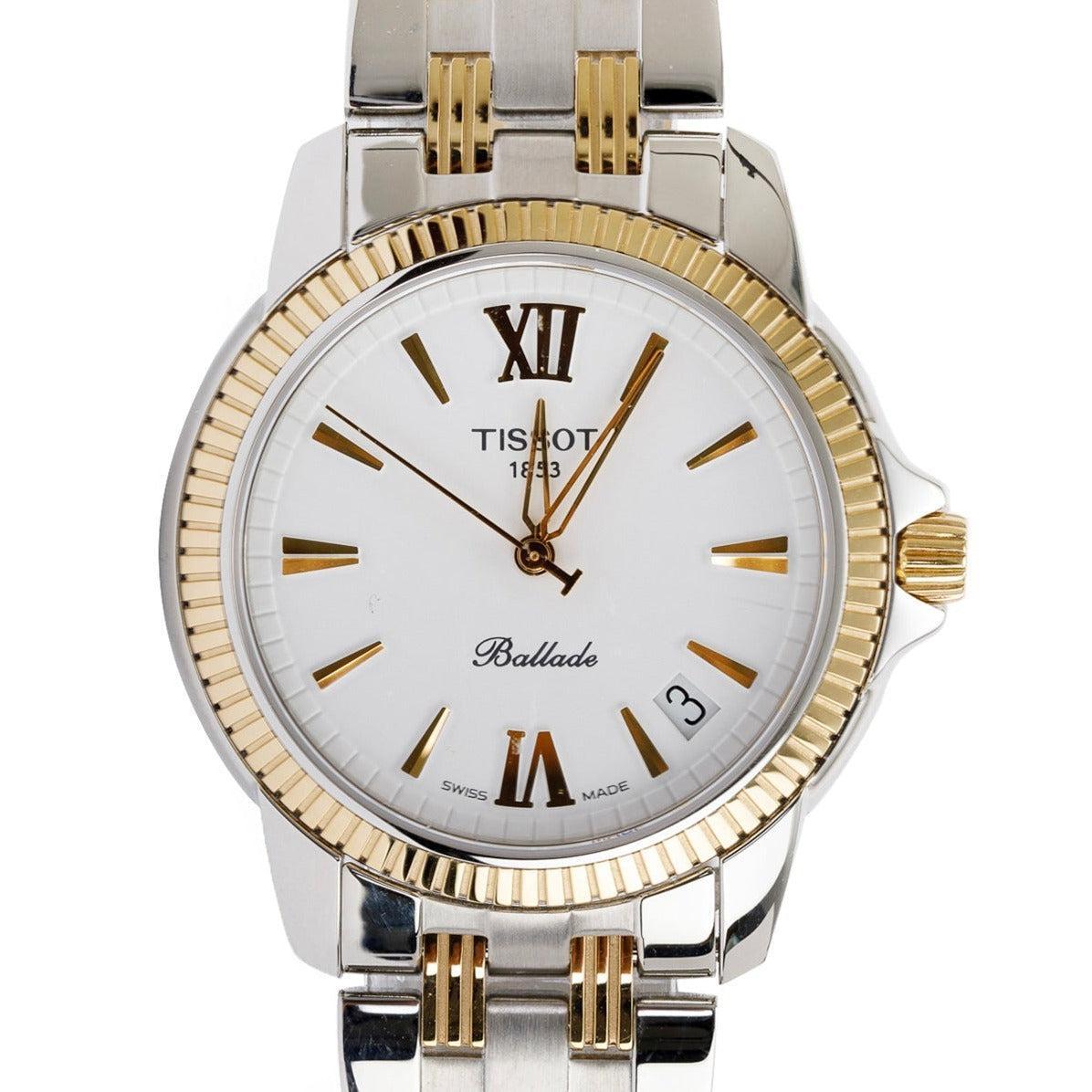 Tissot Two-Tone 36 MM Ballade Watch w/ Box