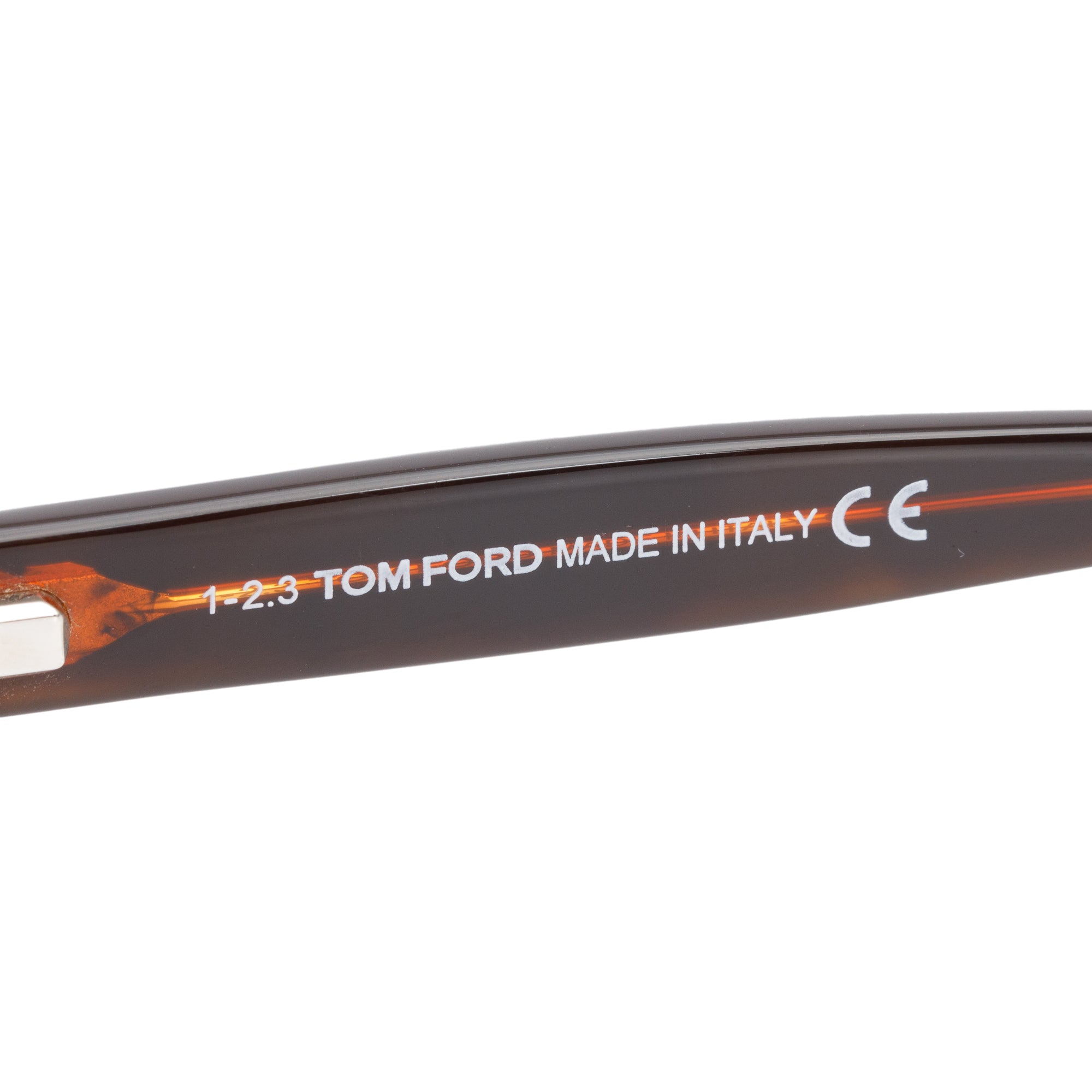 Tom Ford TF237 Black Acetate Snowdon Square Sunglasses