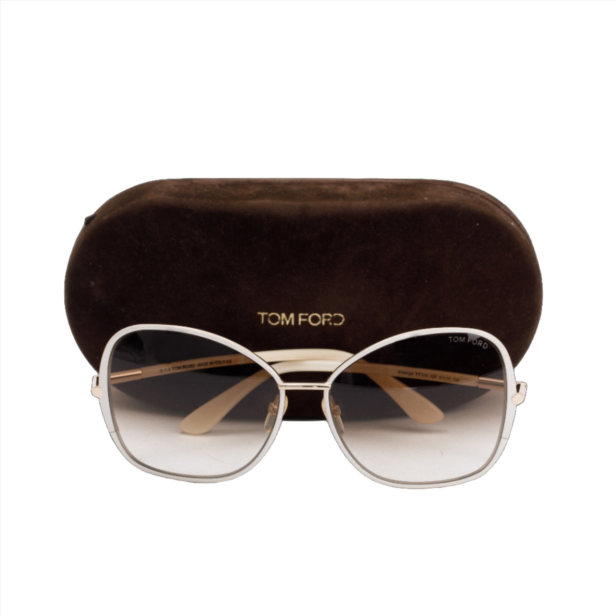 Tom Ford TF319 Solange Cat-Eye Sunglasses w/ Case