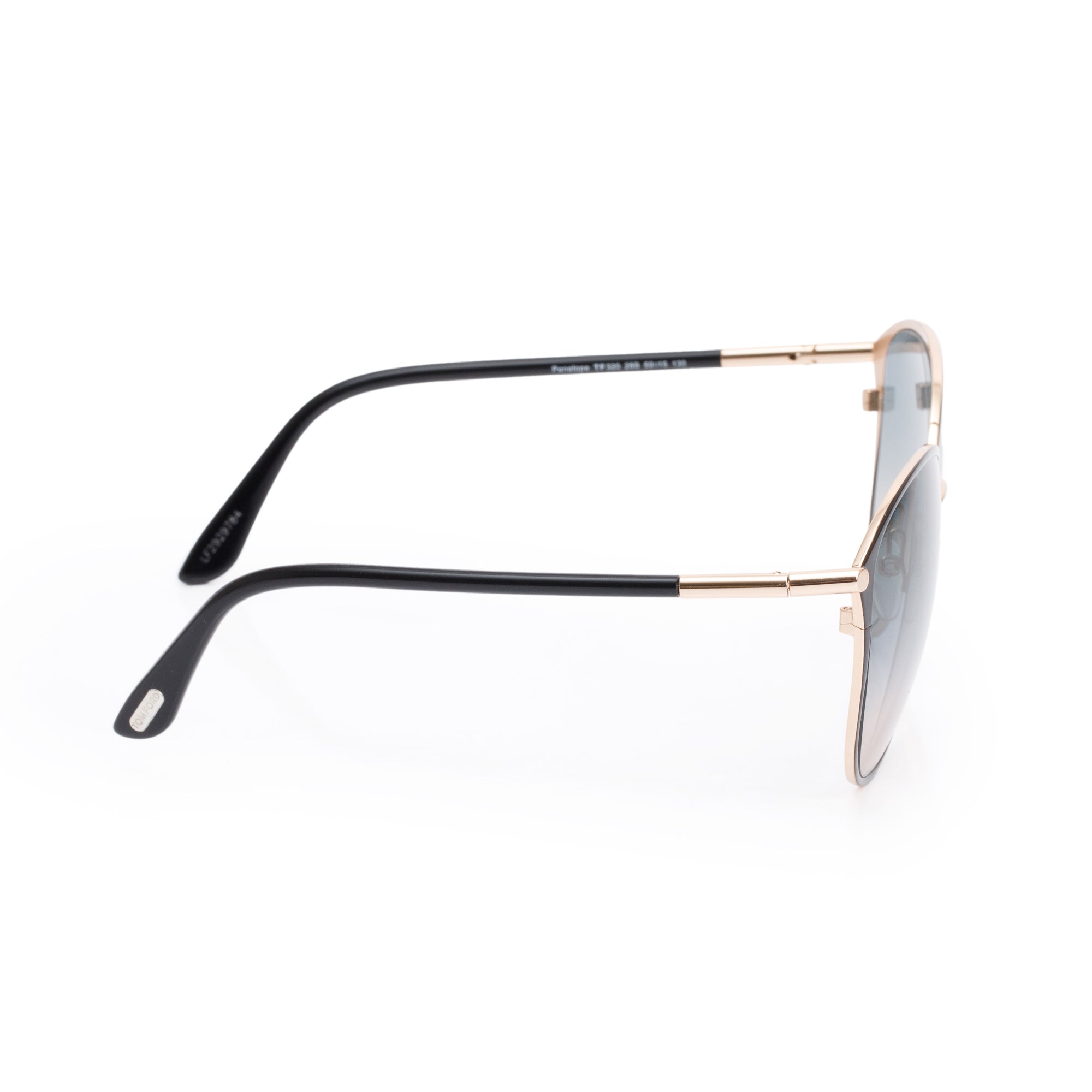 Tom Ford TF320 Black Penelope Cat-Eye Sunglasses