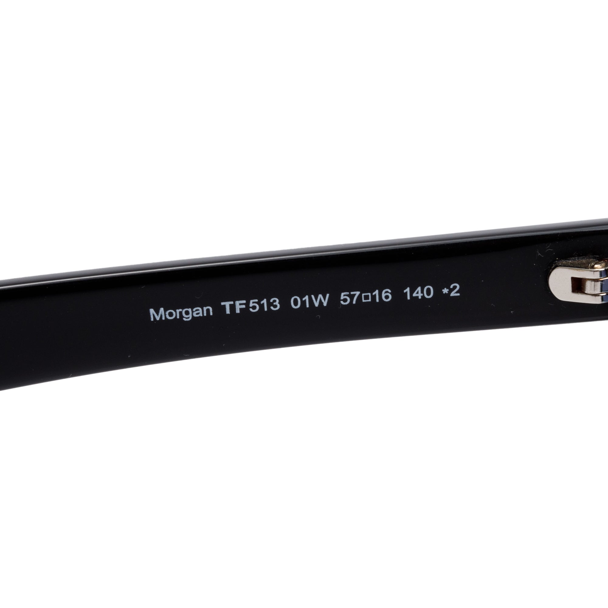 Tom Ford TF513 Black Acetate Morgan Rectangular Sunglasses