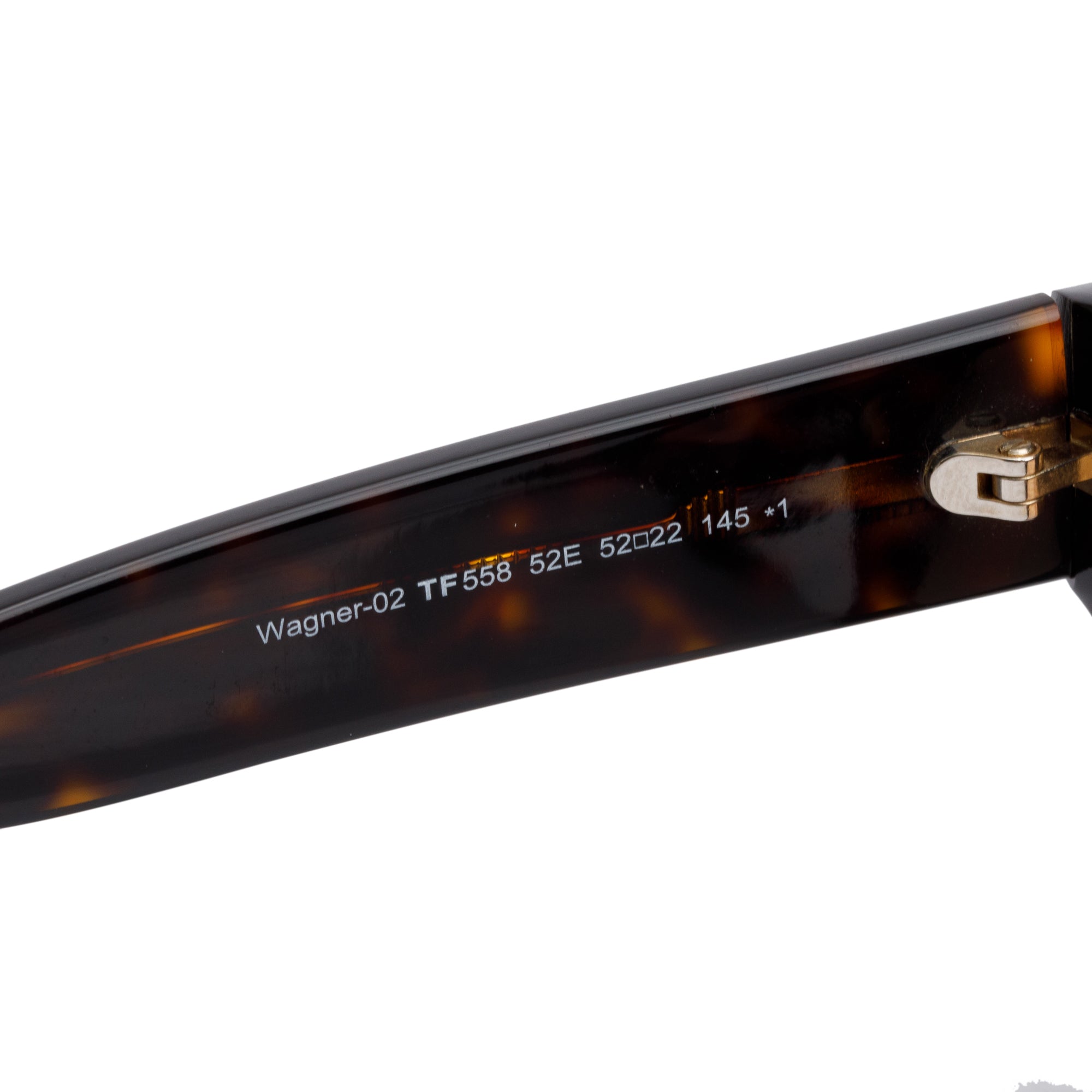 Tom Ford TF558 Havana Acetate Wagner-02 Square Sunglasses w/ Case