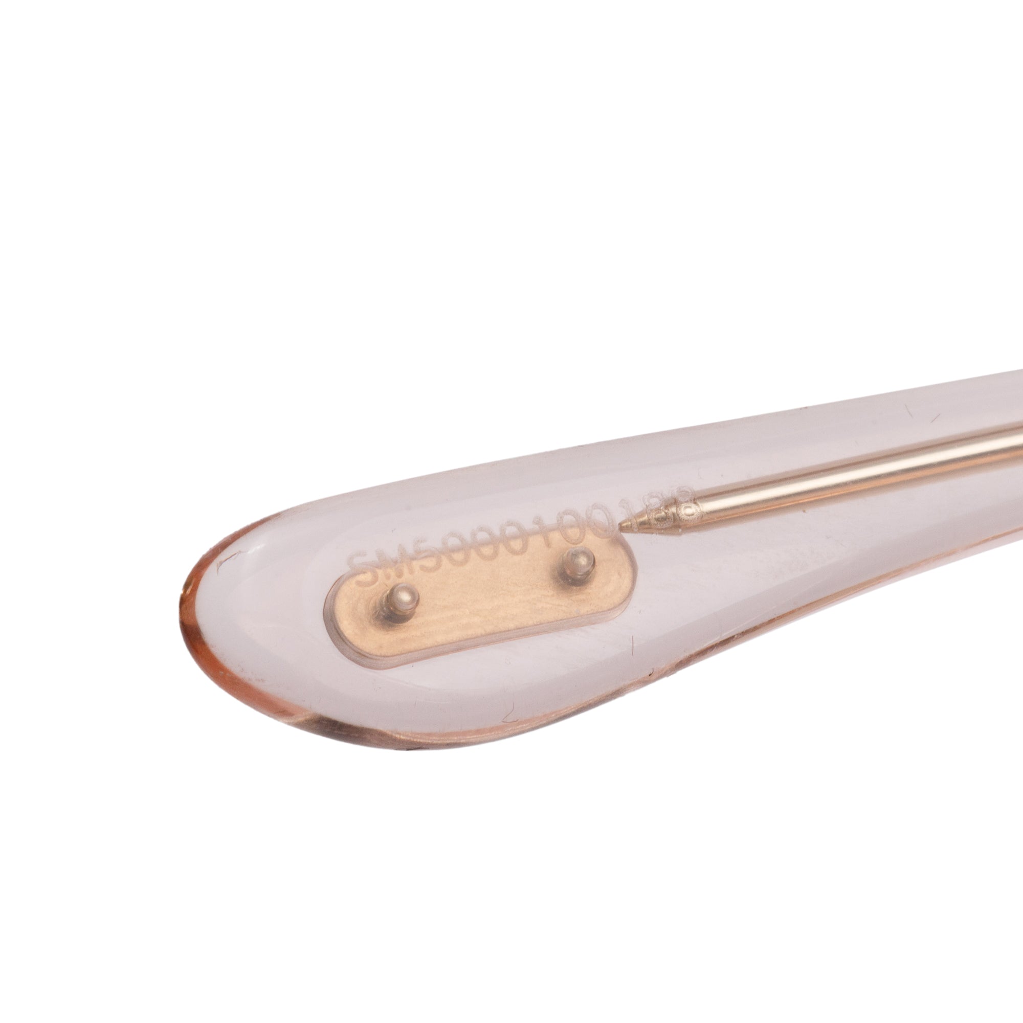 Tom Ford TF690 Pink Transparent Acetate Sari Square Sunglasses w/ Case