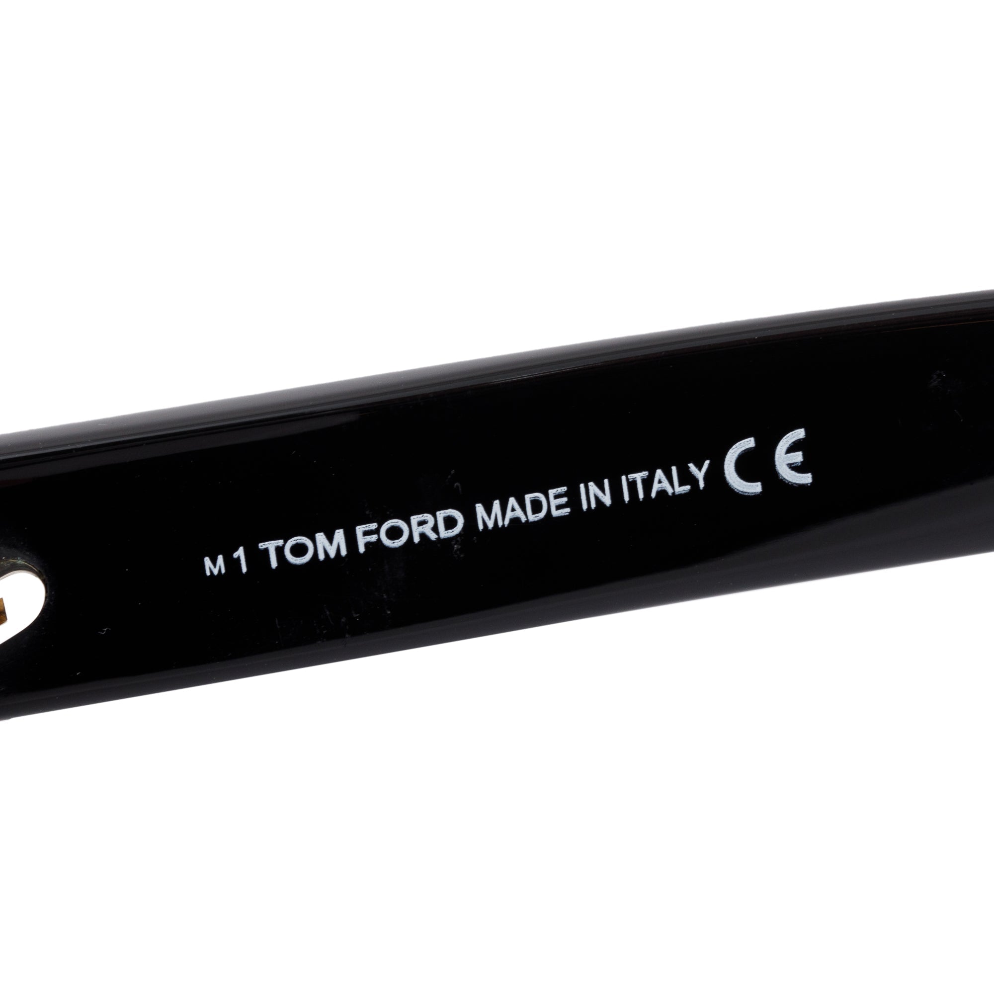 Tom Ford TF711 Black Acetate Fausto Square Sunglasses