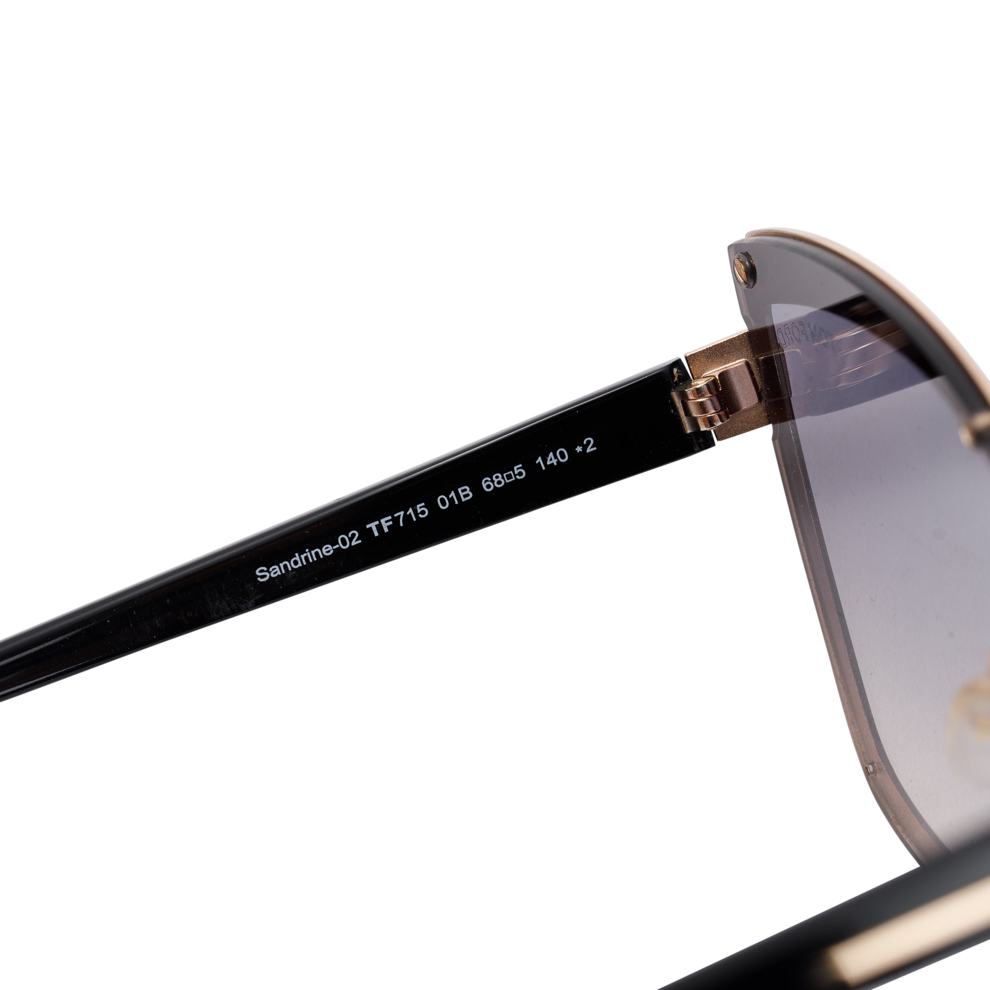 Tom Ford TF715 Sandrine-02 Cat-Eye Sunglasses w/ Case