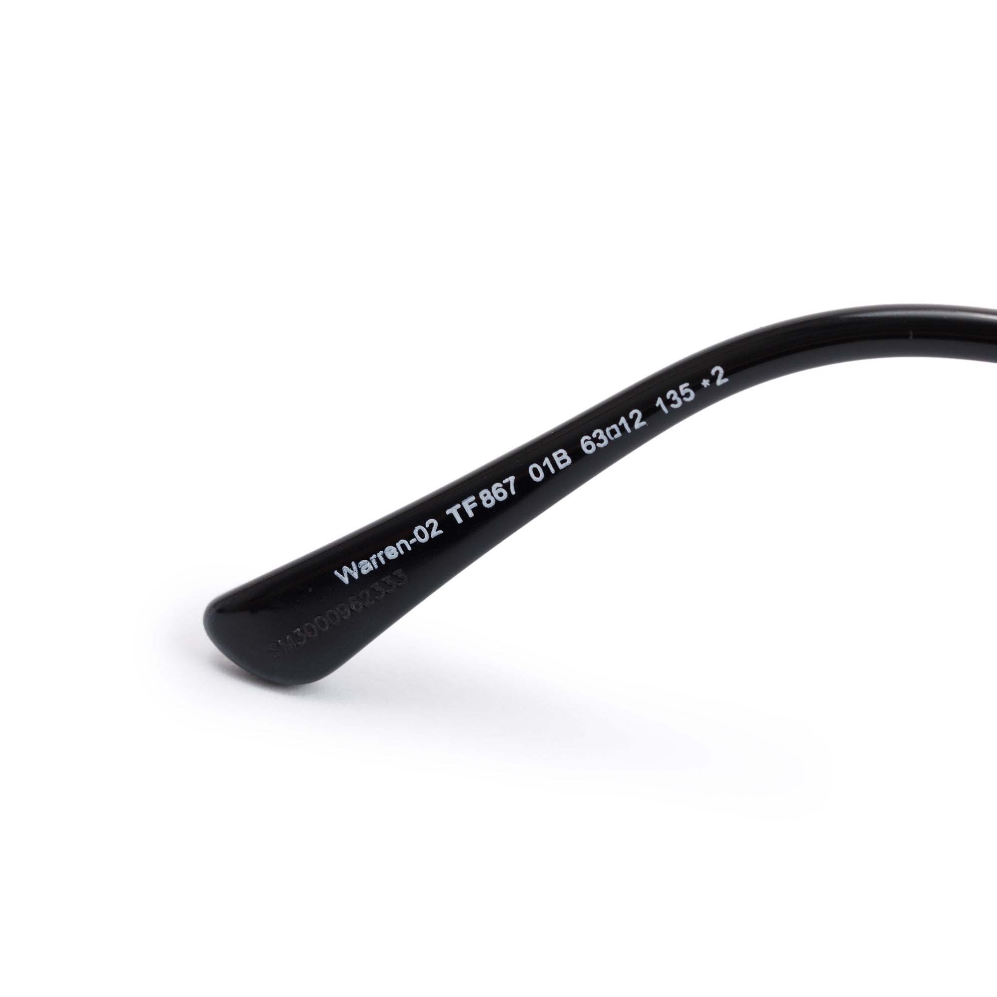 Tom Ford TF867 Black Warren-02 Oversize Sunglasses w/ Box & Case