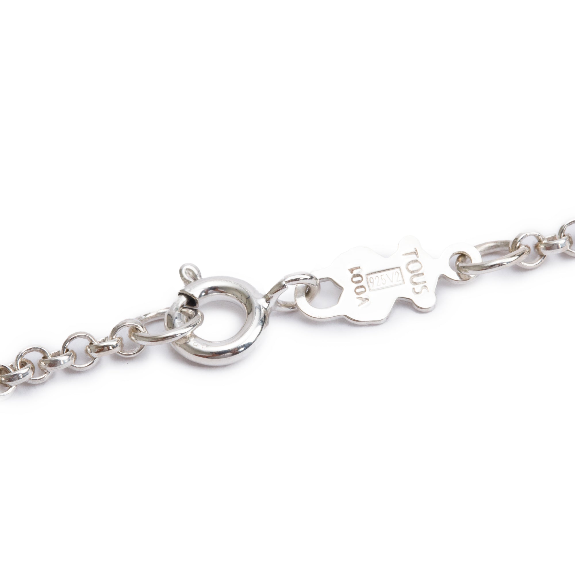 Tous Sterling Silver Sweet Doll Girl Pendant Necklace