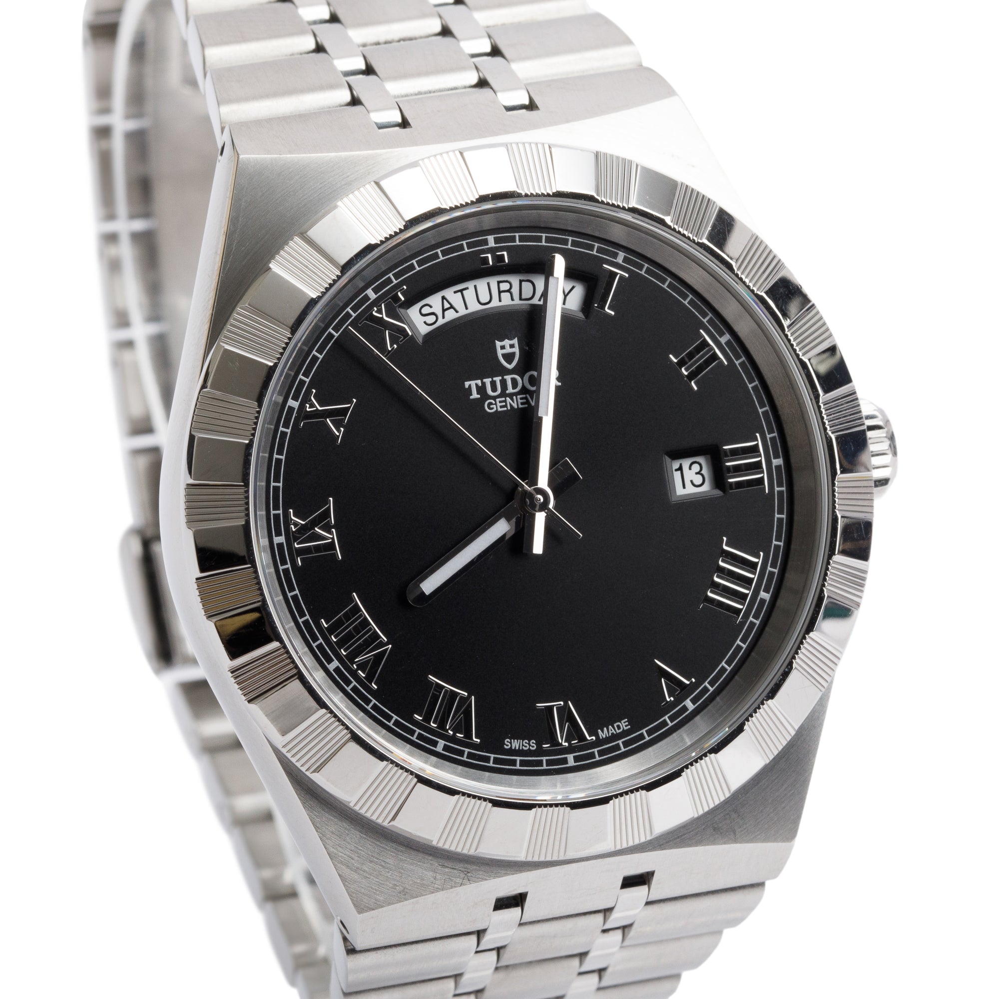 Tudor 2022 Stainless Steel Royal 41 MM Automatic Watch 28600 w/ Box & Papers