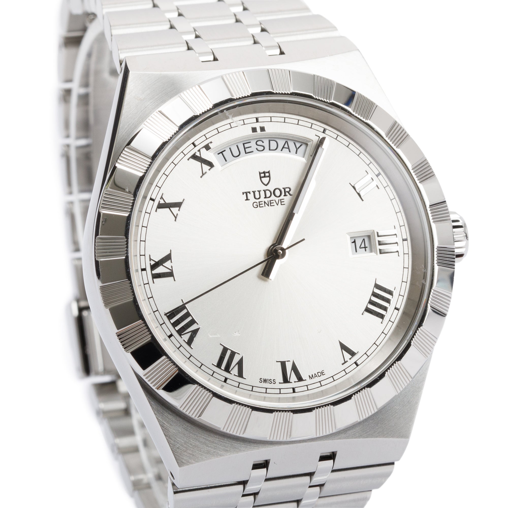 Tudor 2022 Stainless Steel Royal 41 MM Automatic Watch w/ Box & Papers