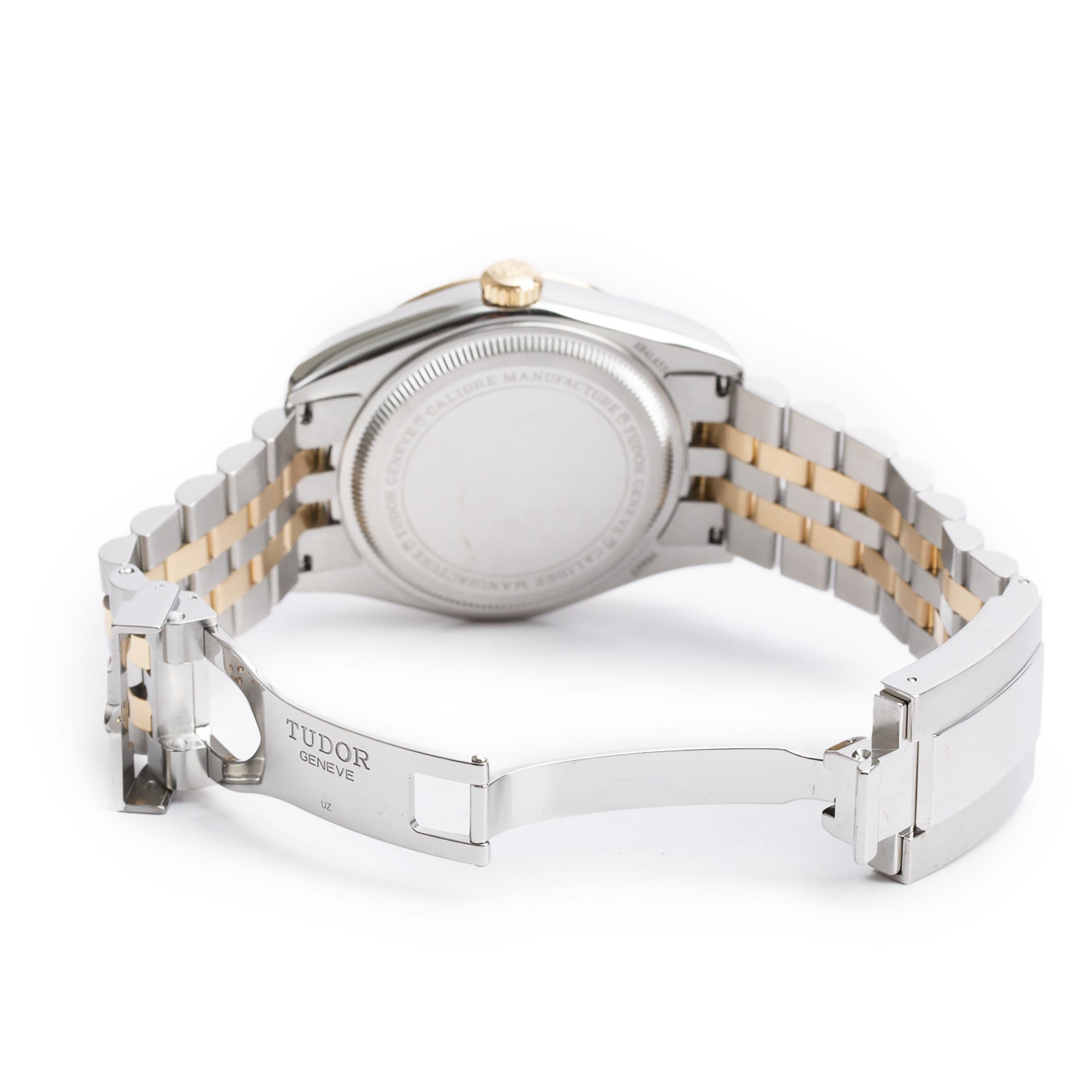 Tudor 2023 Stainless Steel & 18k Yellow Gold Black Bay Black Dial 39 MM Automatic Watch 79663 w/ Box & Papers