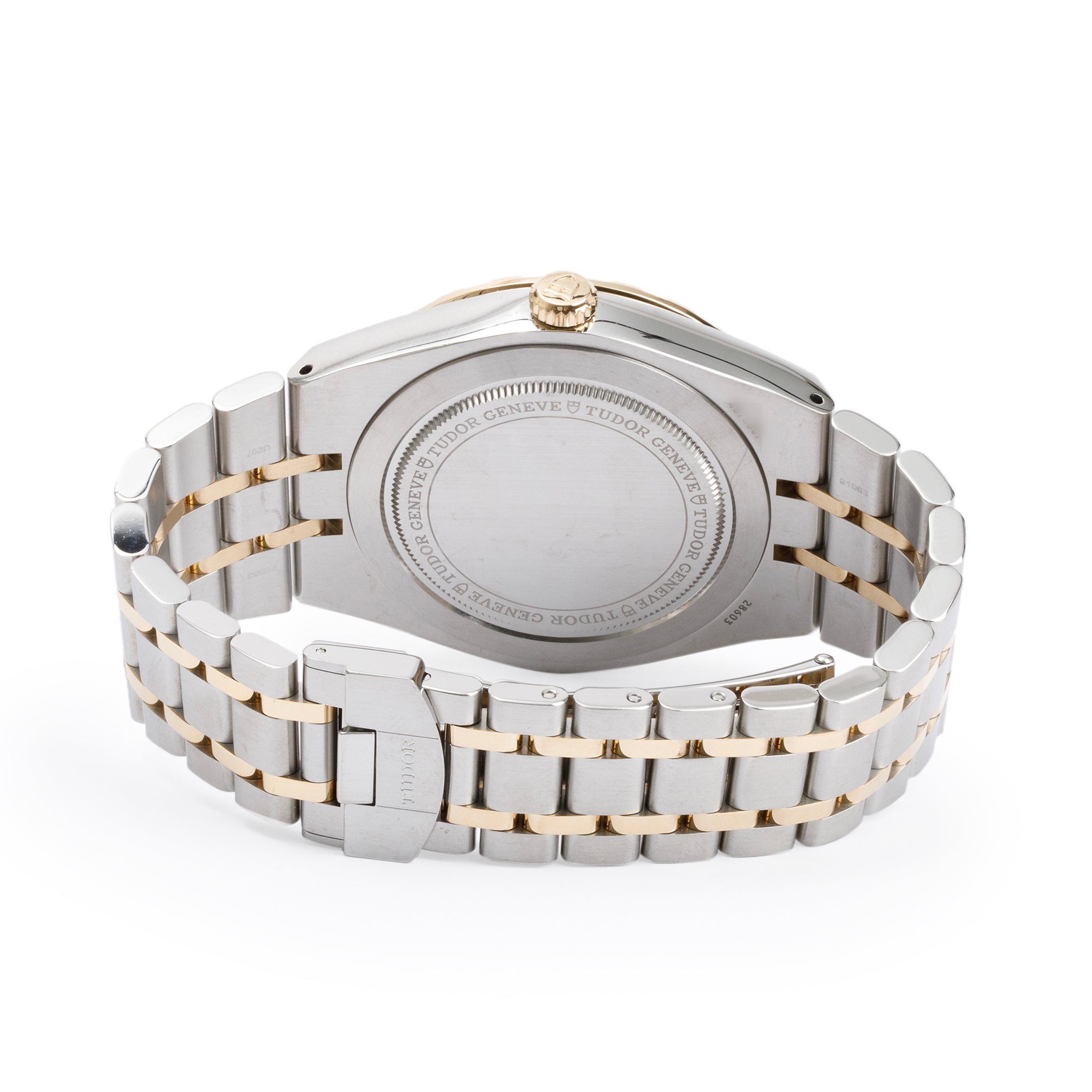 Tudor 2023 Stainless Steel & 18k Yellow Gold Royal 41 MM Day Date Automatic Watch w/ Box & Papers