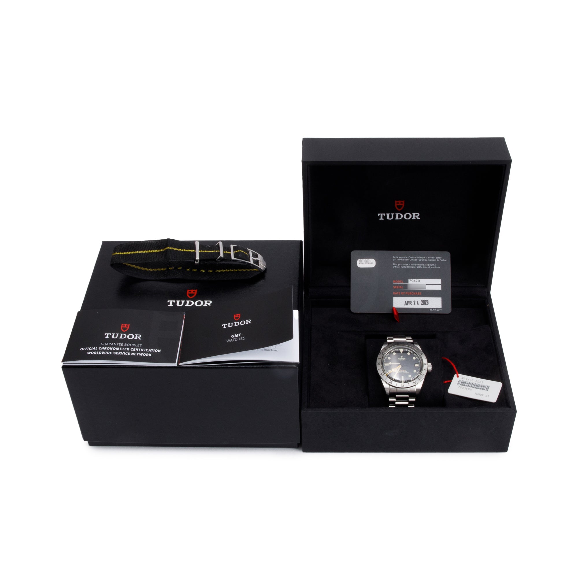 Tudor 2023 Stainless Steel Black Bay Pro 39 MM Automatic Watch w/ Box & Papers