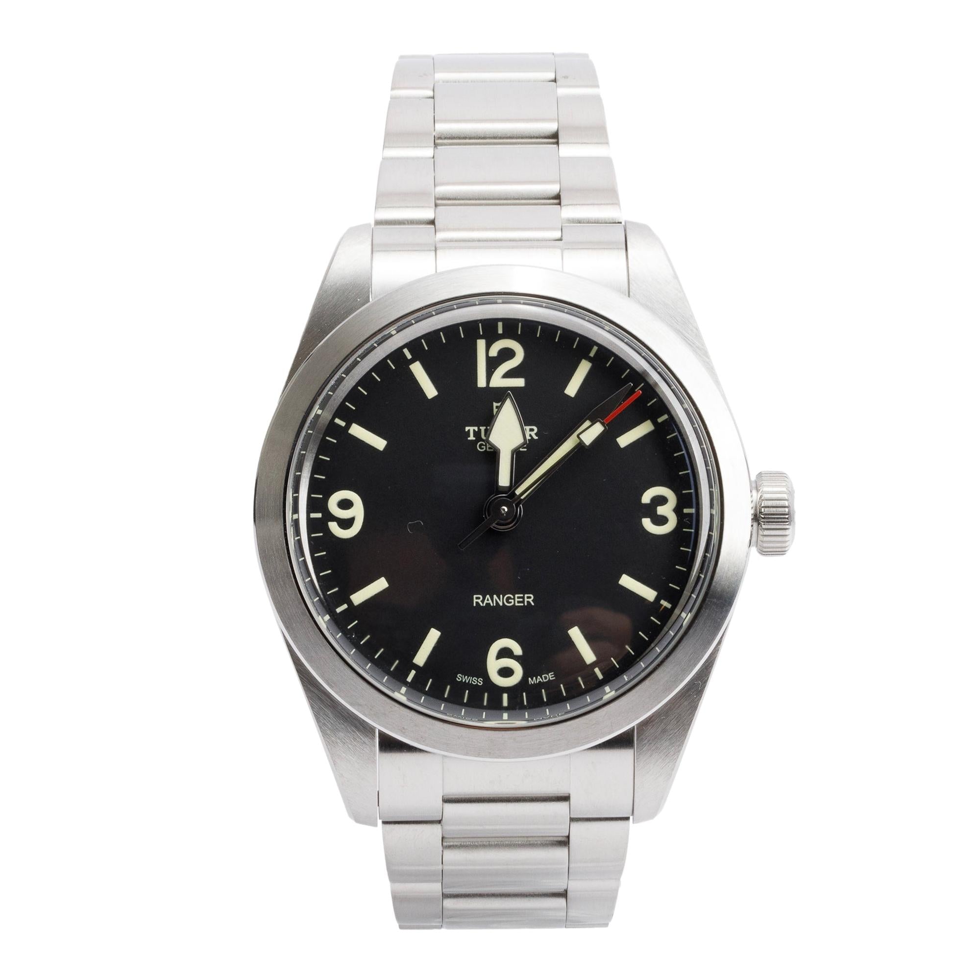 Tudor 2024 Stainless Steel Ranger 39 MM Automatic Watch 79950 w/ Box & Papers