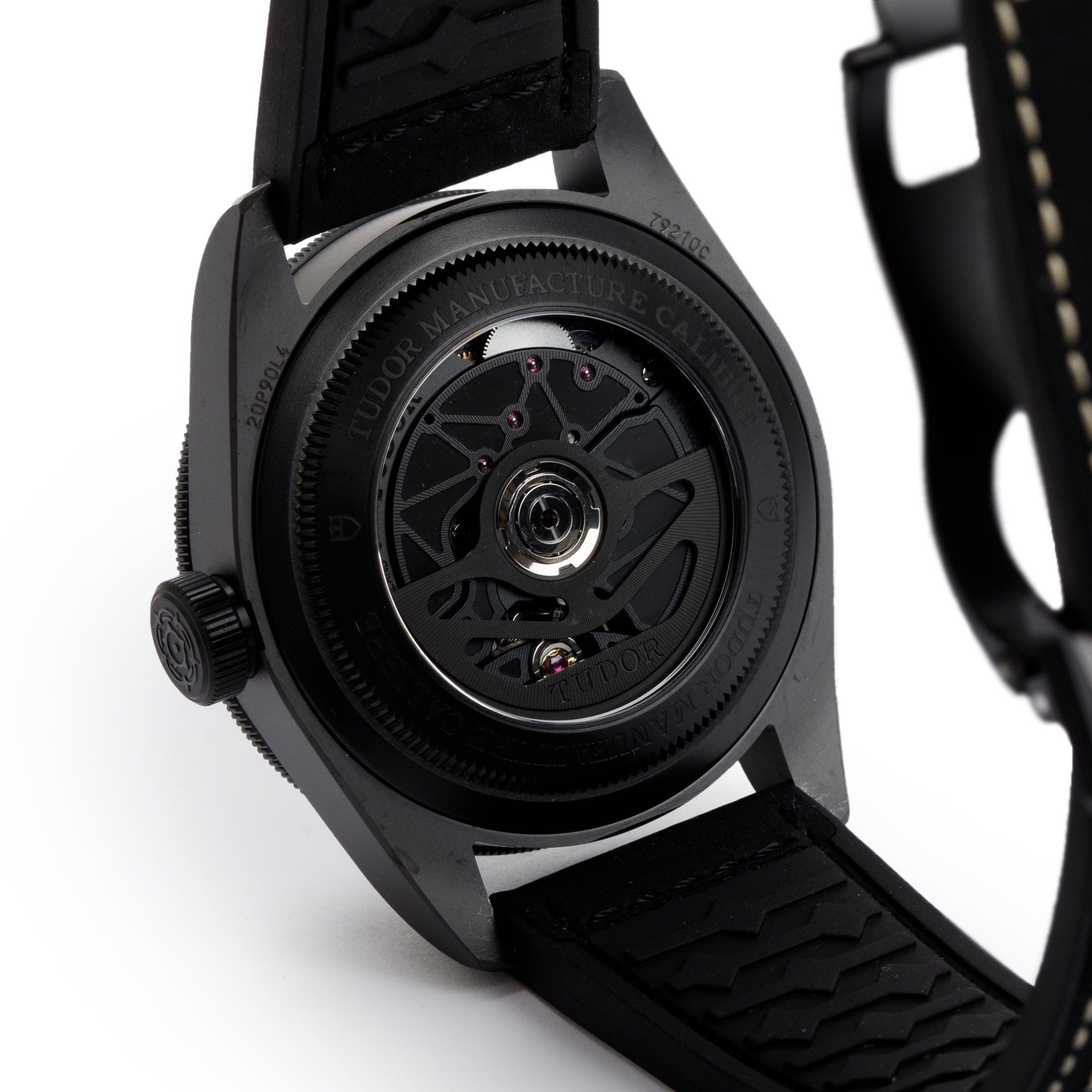 Tudor Black Ceramic Black Bay 41 MM Automatic Watch w/ Box, Papers & Extra Strap