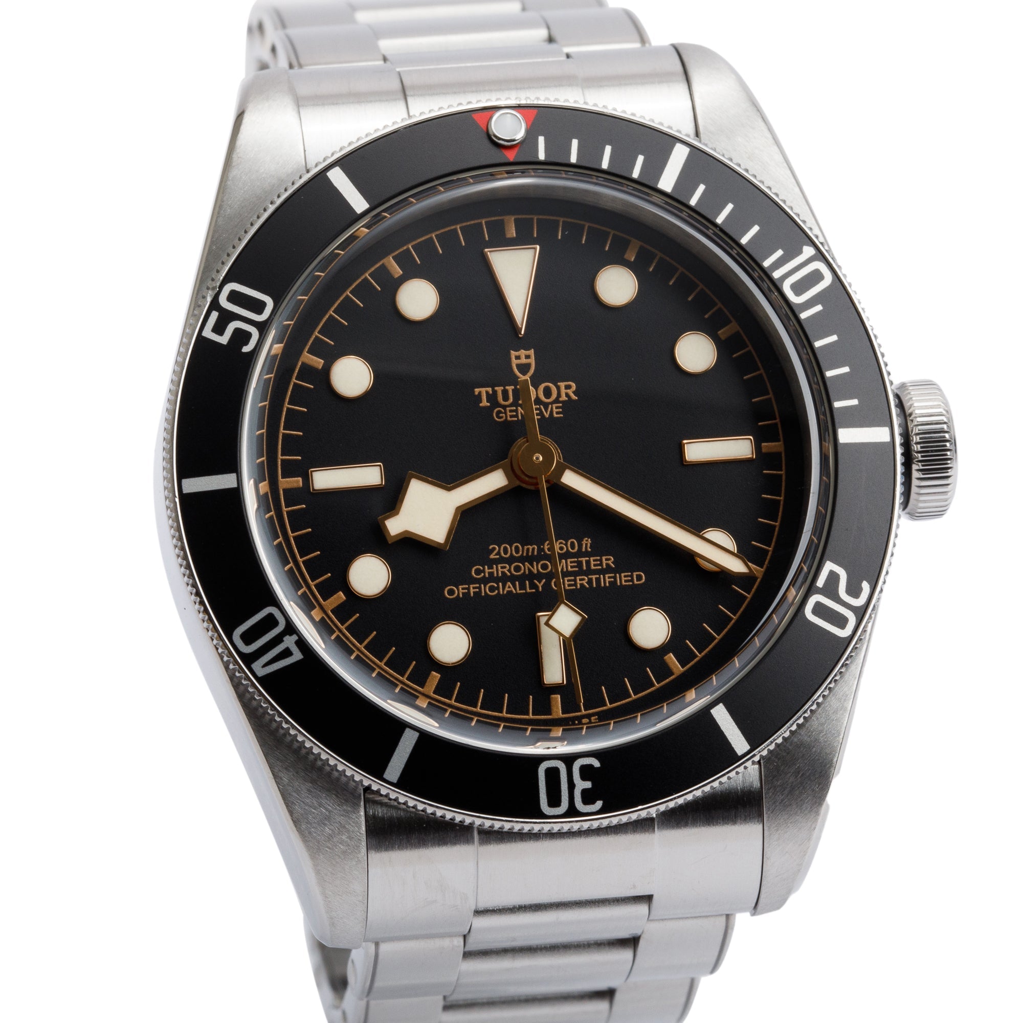 Tudor Stainless Steel Black Bay 41 MM Automatic Watch 79230N w/ Box & Papers