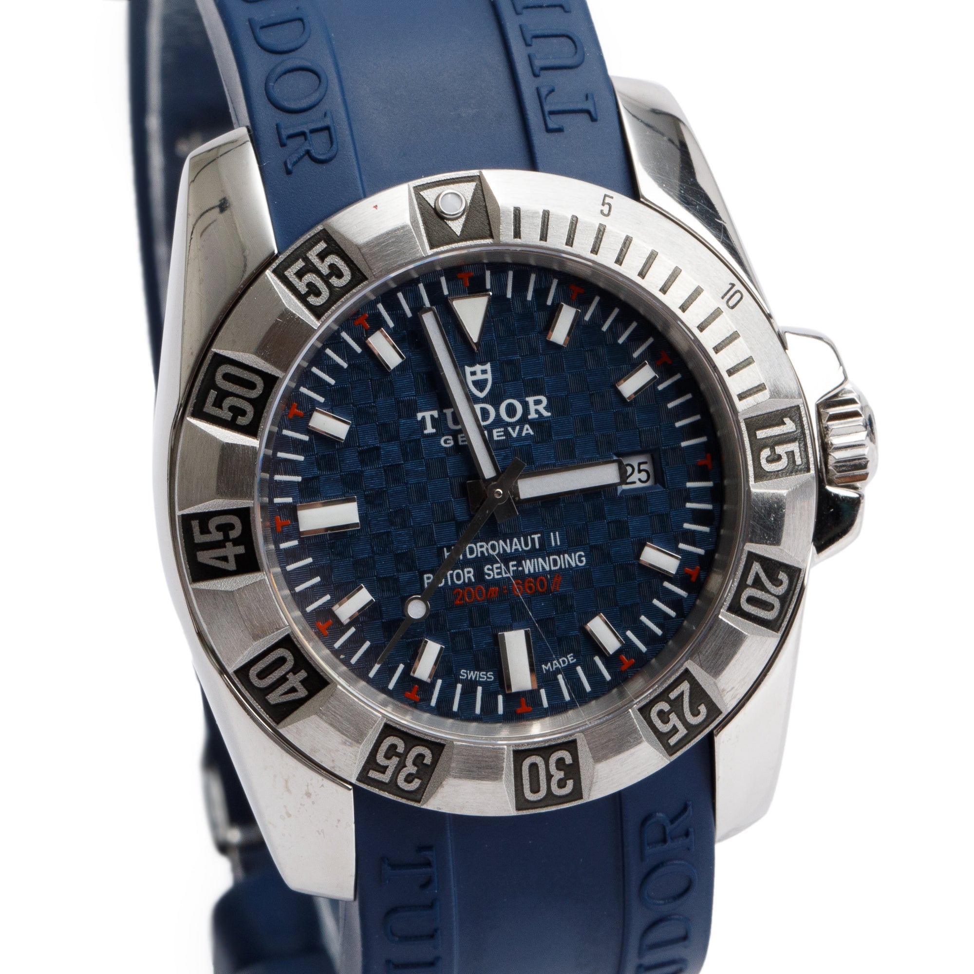 Tudor Stainless Steel Hydronaut II 31 MM Automatic Watch 24040 w/ Papers