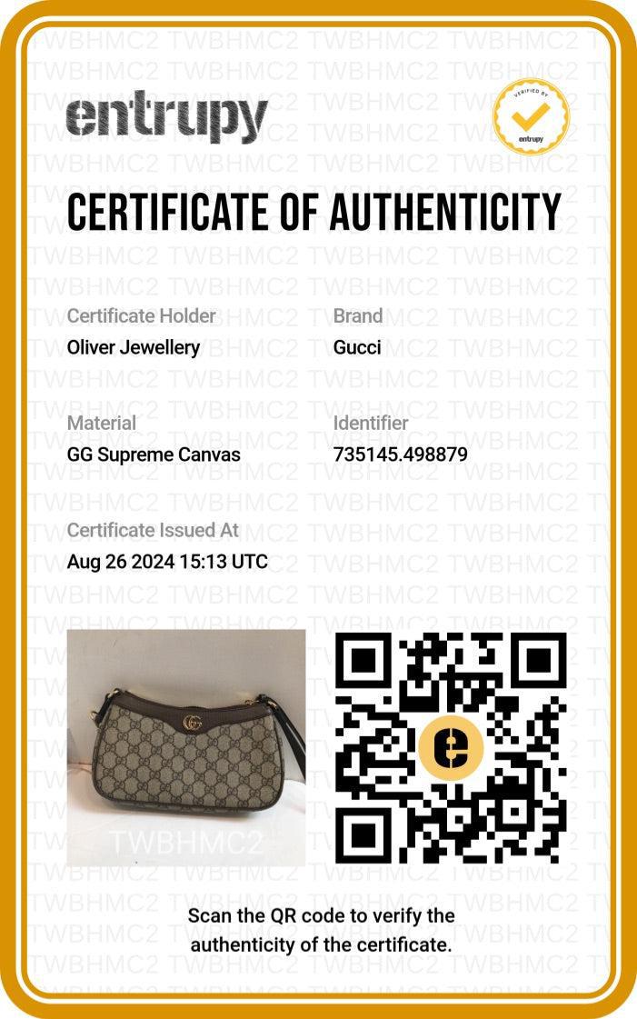 Gucci GG Supreme Ophidia Small Shoulder Bag