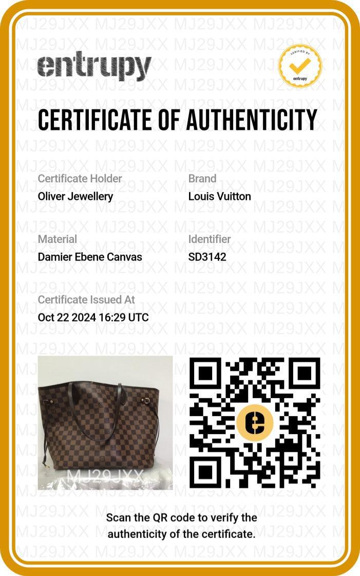 Louis Vuitton Damier Ebene Neverfull MM