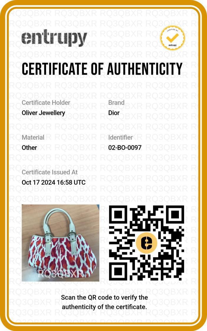 Christian Dior Pink Multicolor Printed Canvas Buckle Tote Bag