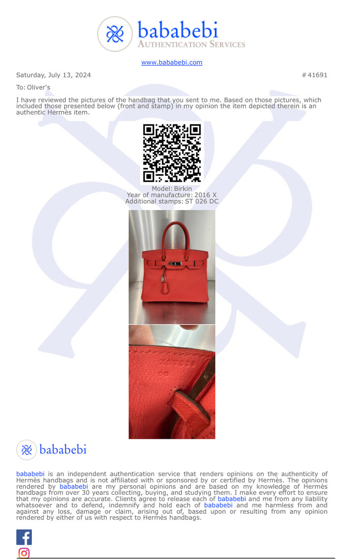 Hermes Rose Jaipur Veau Epsom Birkin 30