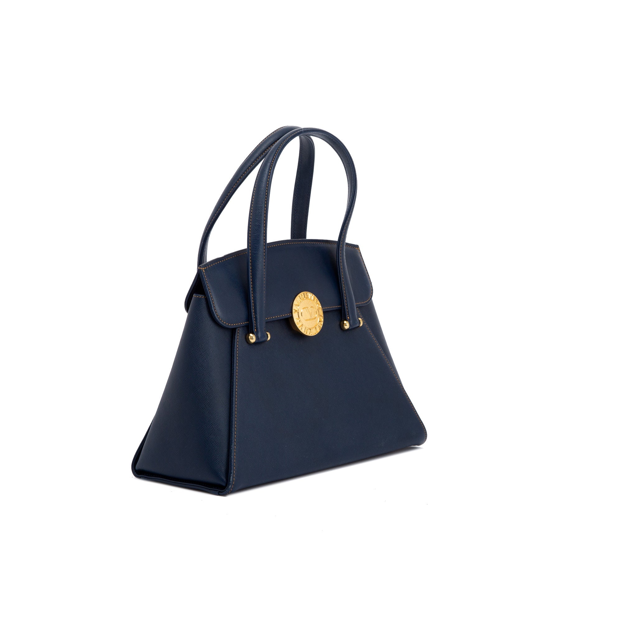 Valentino Garavani Vintage Leather Handle Bag