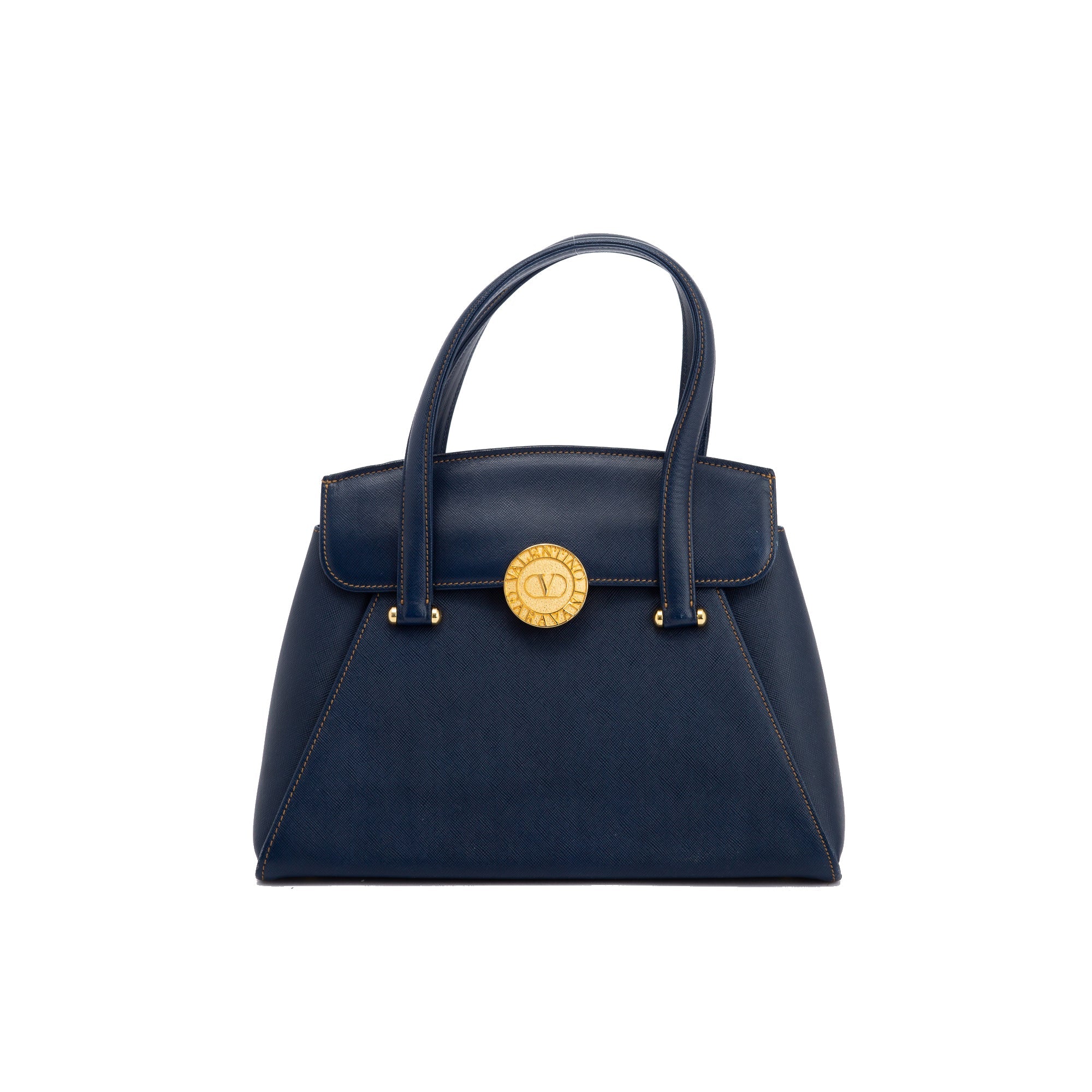 Valentino Garavani Vintage Leather Handle Bag